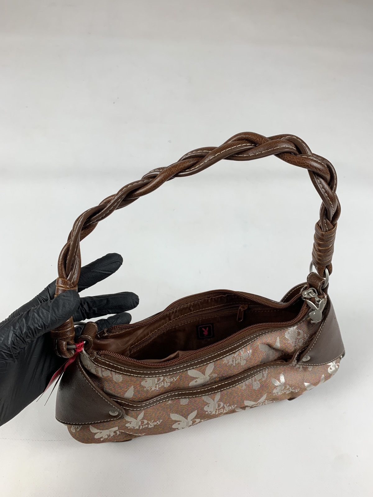 Playboy Vintage Playboy Monogram Y2K Baguette Bag Size ONE SIZE - 20 Thumbnail