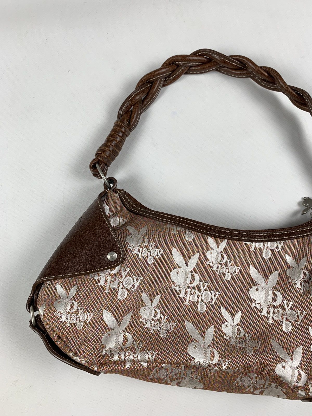 Playboy Vintage Playboy Monogram Y2K Baguette Bag Size ONE SIZE - 9 Thumbnail