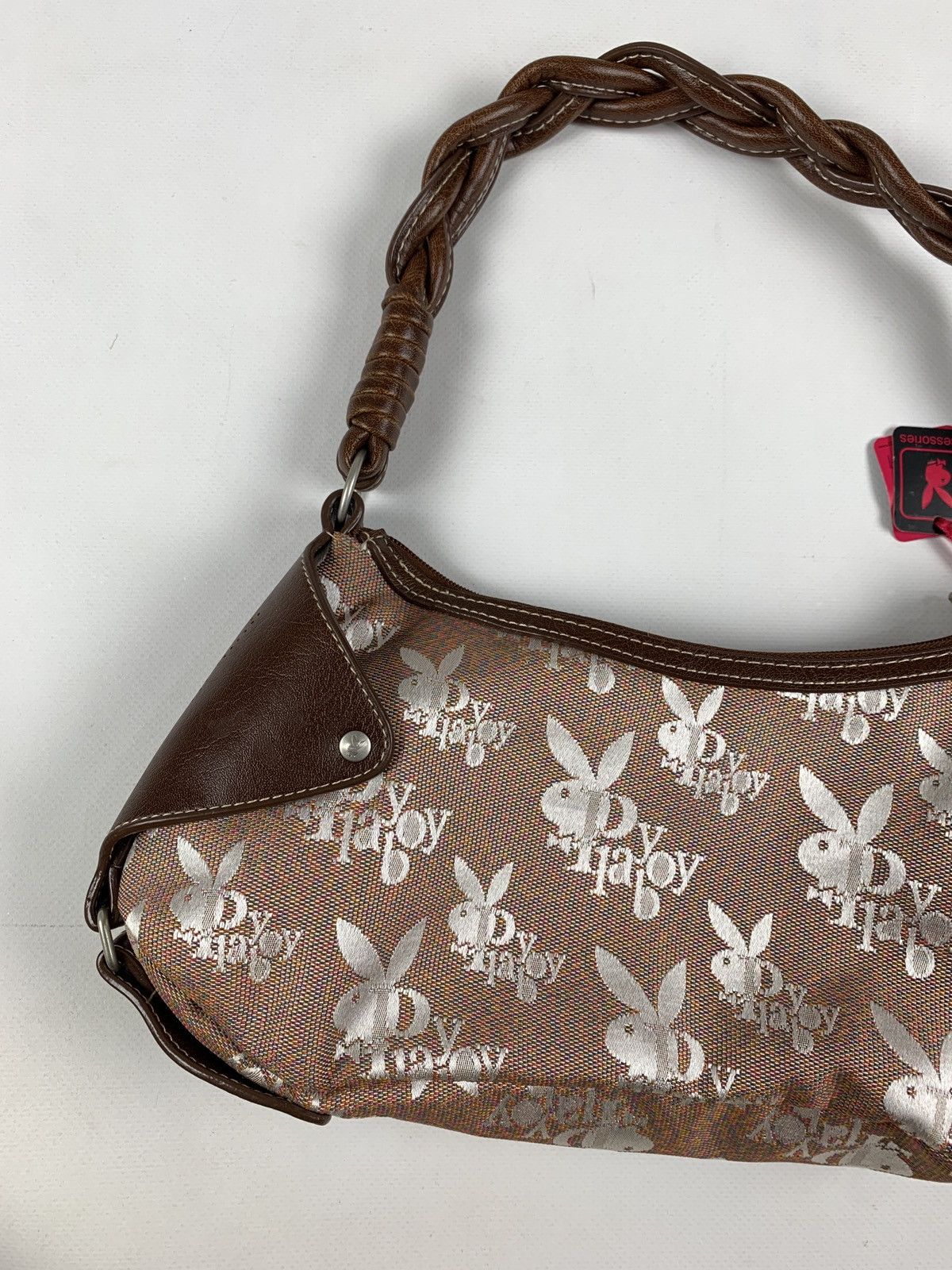 Playboy Vintage Playboy Monogram Y2K Baguette Bag Size ONE SIZE - 13 Thumbnail