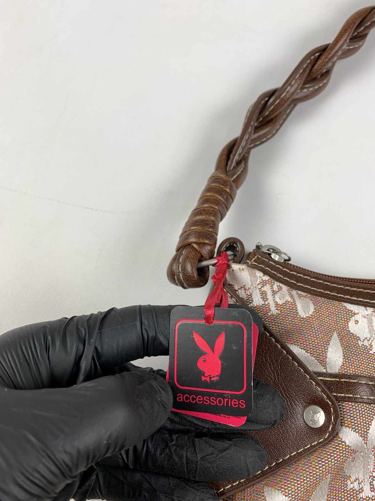 Playboy Vintage Playboy Monogram Y2K Baguette Bag Size ONE SIZE - 22 Thumbnail