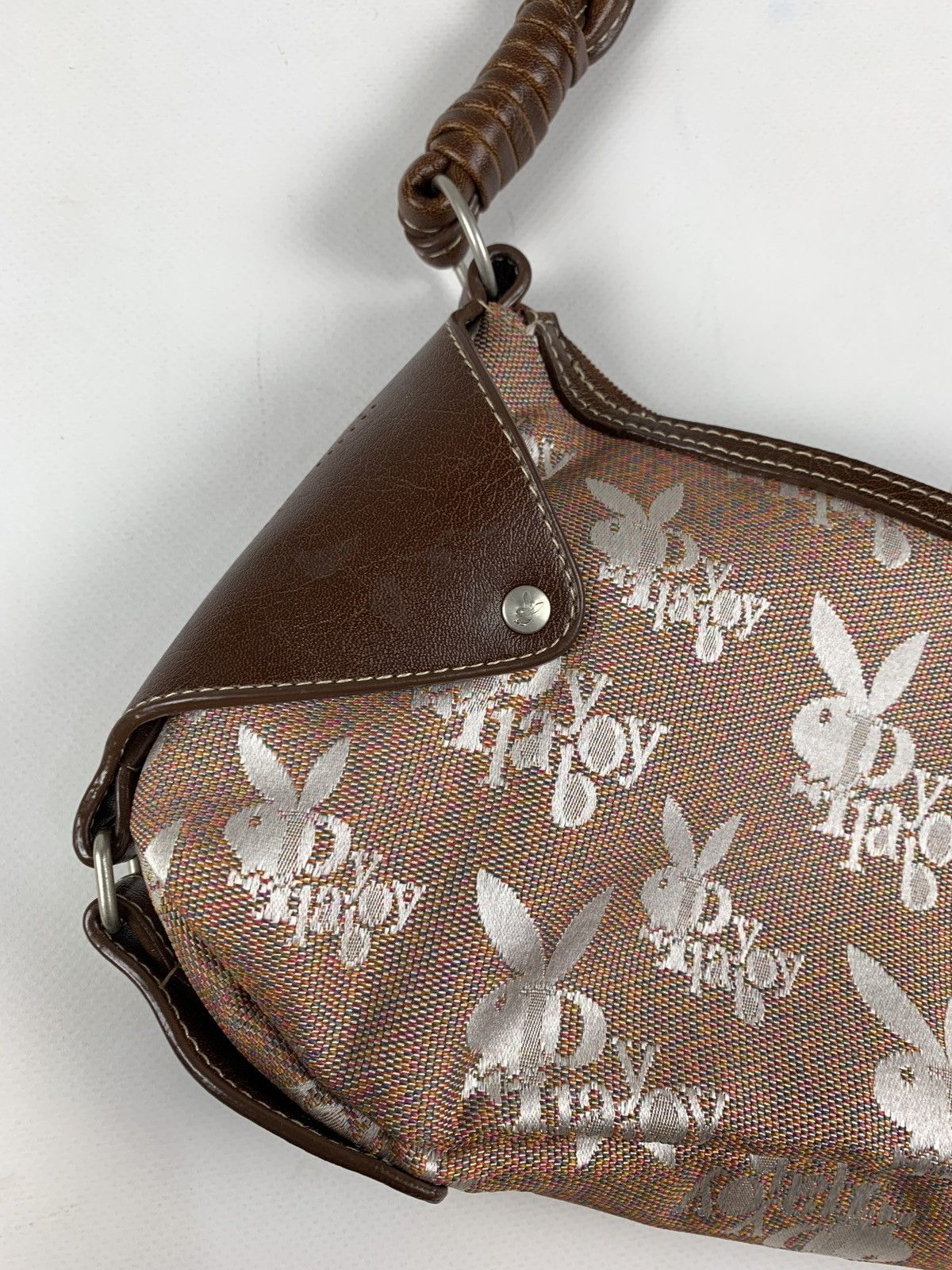 Playboy Vintage Playboy Monogram Y2K Baguette Bag Size ONE SIZE - 12 Thumbnail