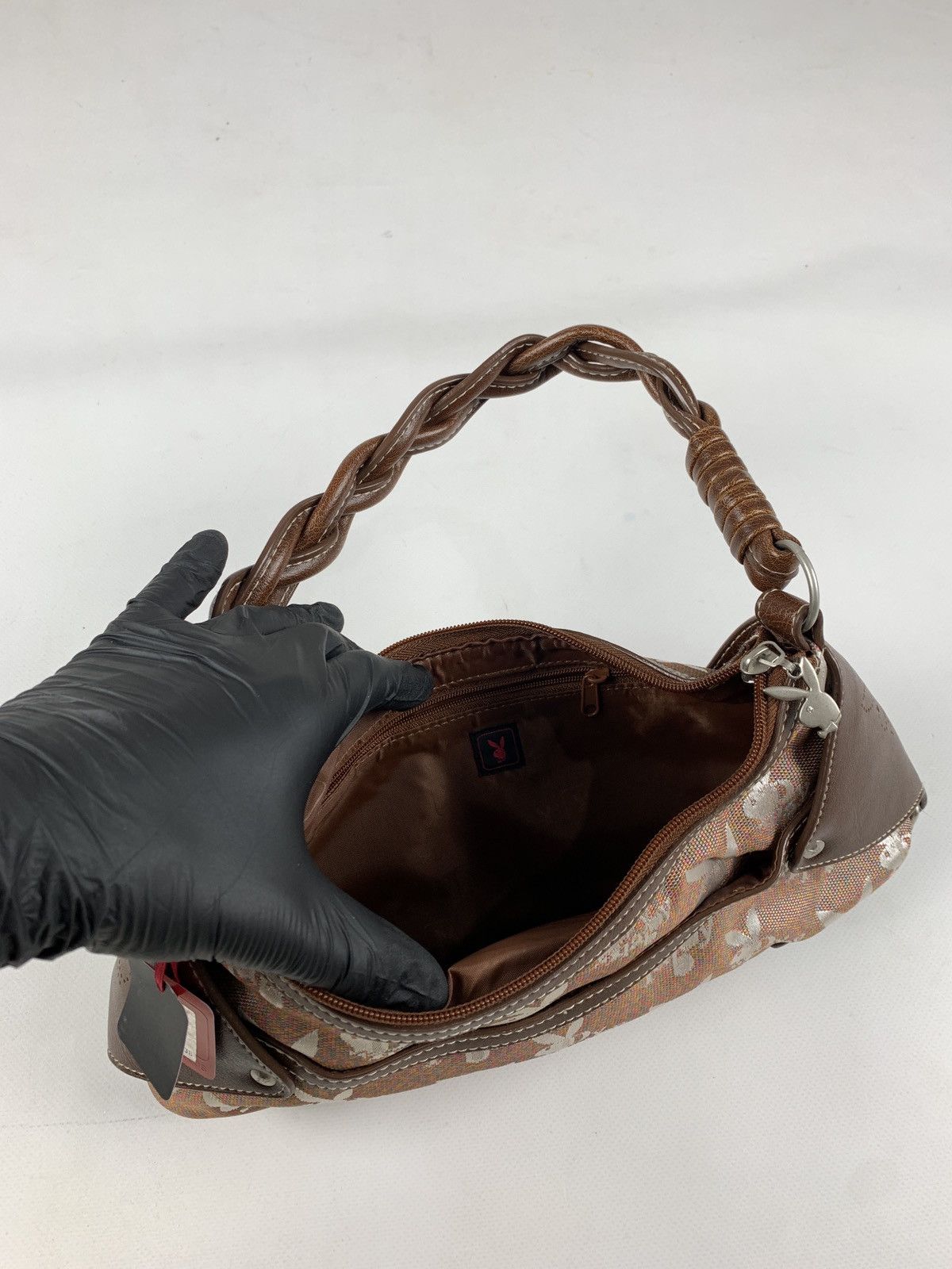 Playboy Vintage Playboy Monogram Y2K Baguette Bag Size ONE SIZE - 19 Thumbnail