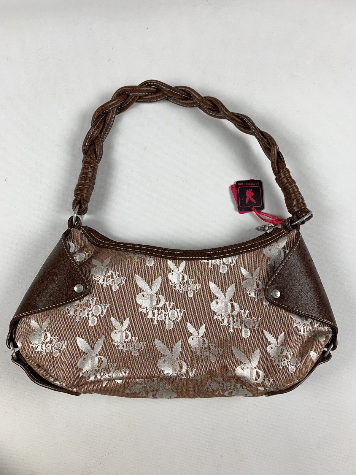 Playboy Vintage Playboy Monogram Y2K Baguette Bag Size ONE SIZE - 5 Thumbnail