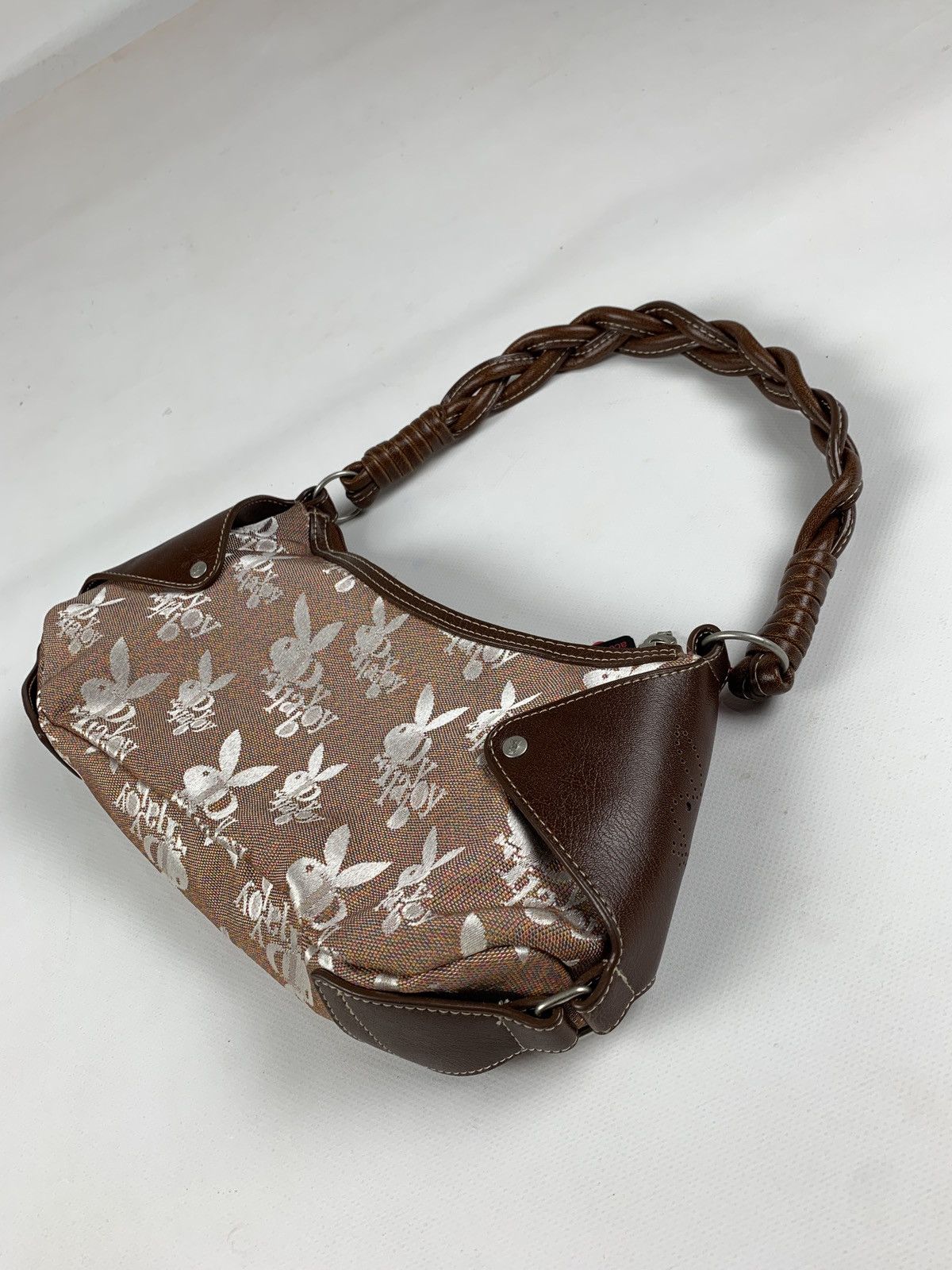 Playboy Vintage Playboy Monogram Y2K Baguette Bag Size ONE SIZE - 6 Thumbnail