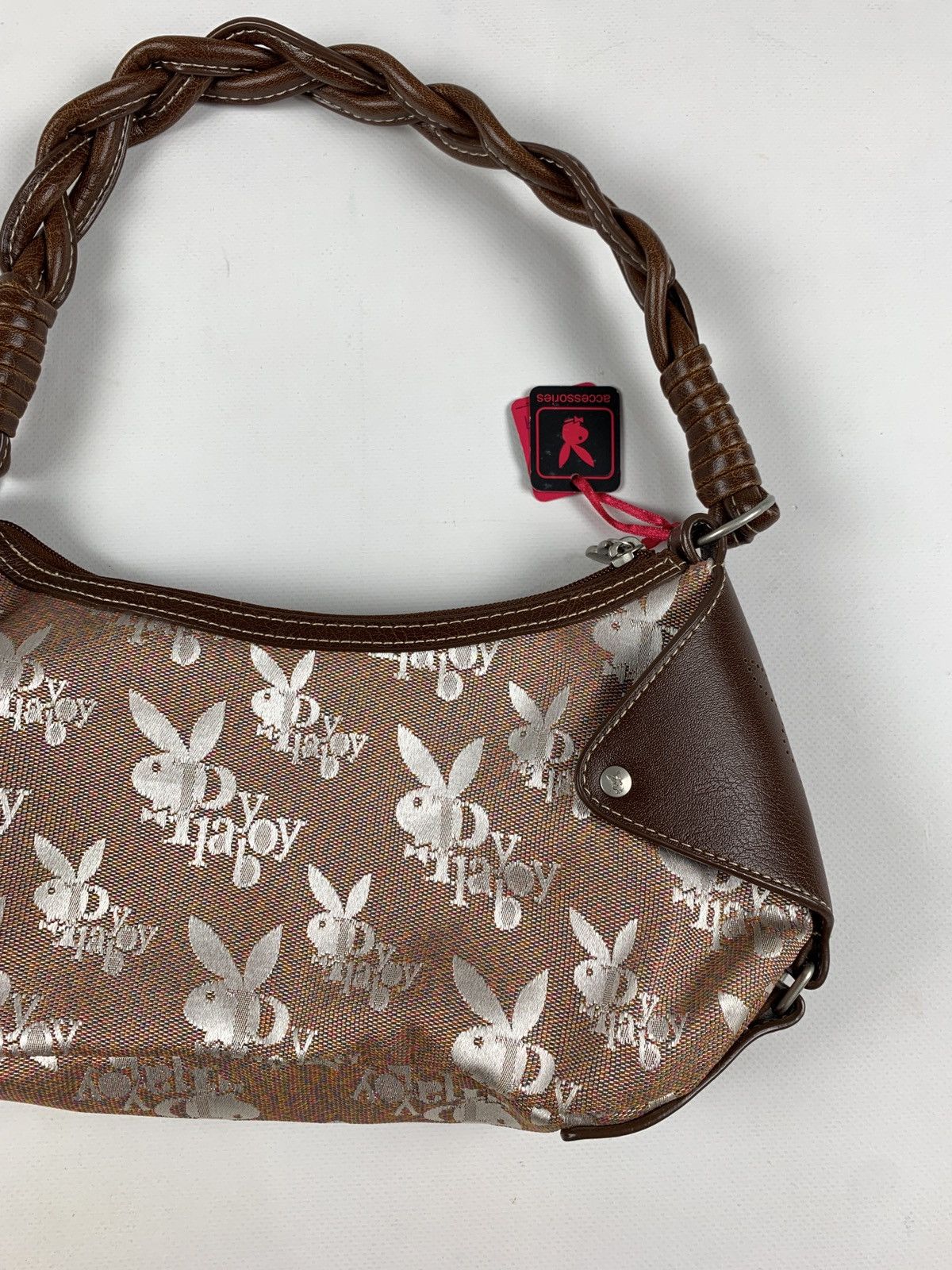Playboy Vintage Playboy Monogram Y2K Baguette Bag Size ONE SIZE - 14 Thumbnail
