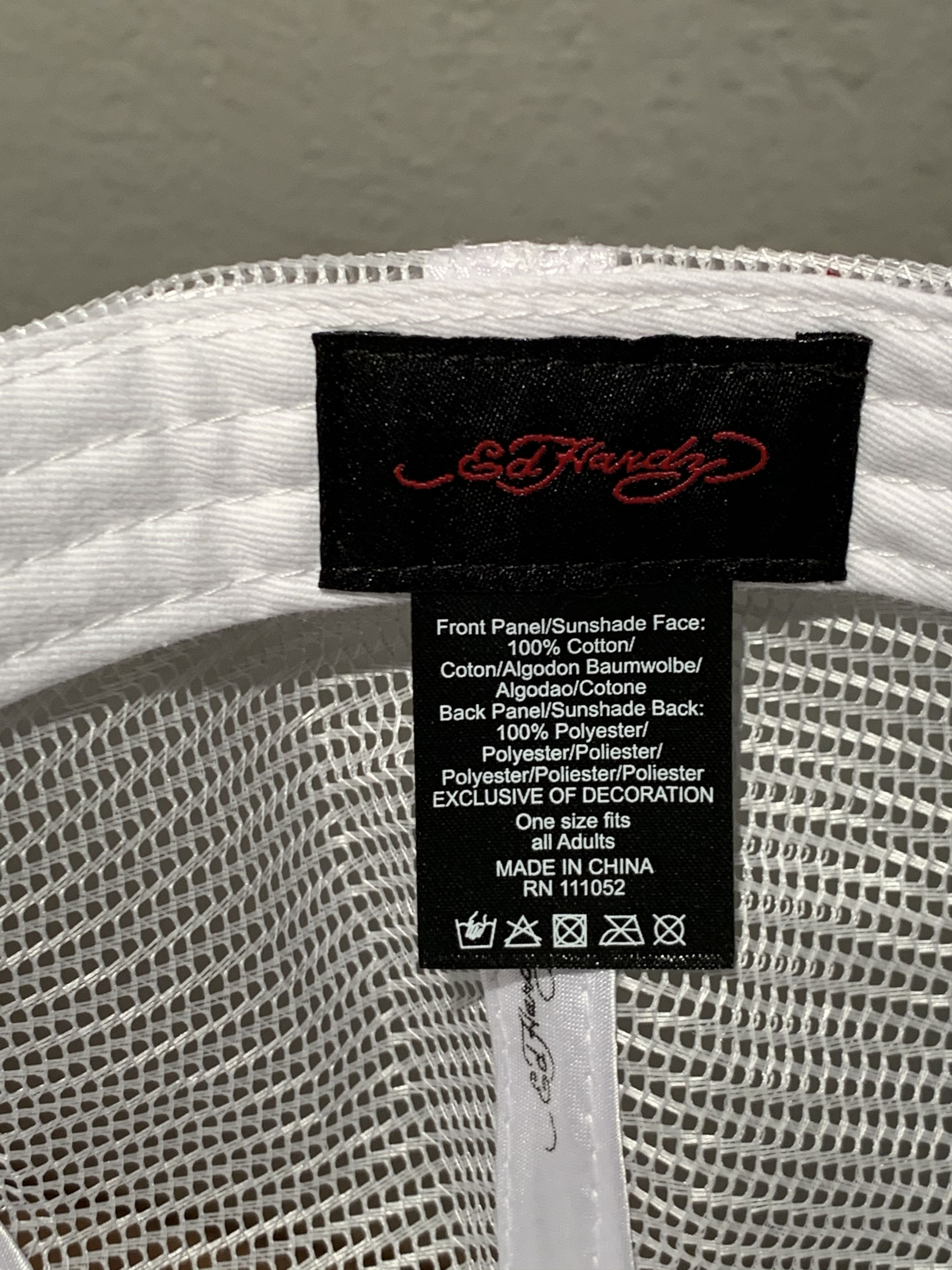 Ed Hardy *RARE* New Ed Hardy New York Embroidered Trucker Hat Size ONE SIZE - 6 Thumbnail