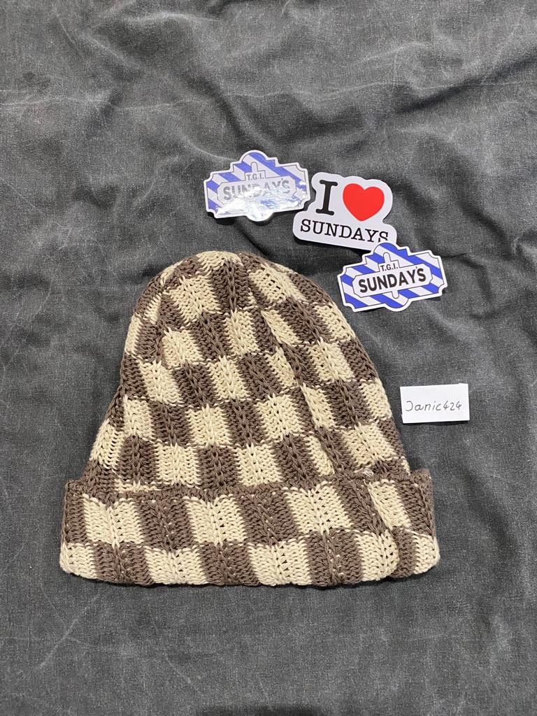 Other Sundays.xyz Beanie - Taupe/Brown | Grailed