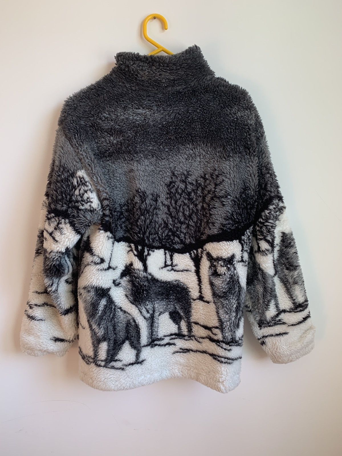 Vintage Vintage wolf heavy fleece Size US M / EU 48-50 / 2 - 2 Thumbnail