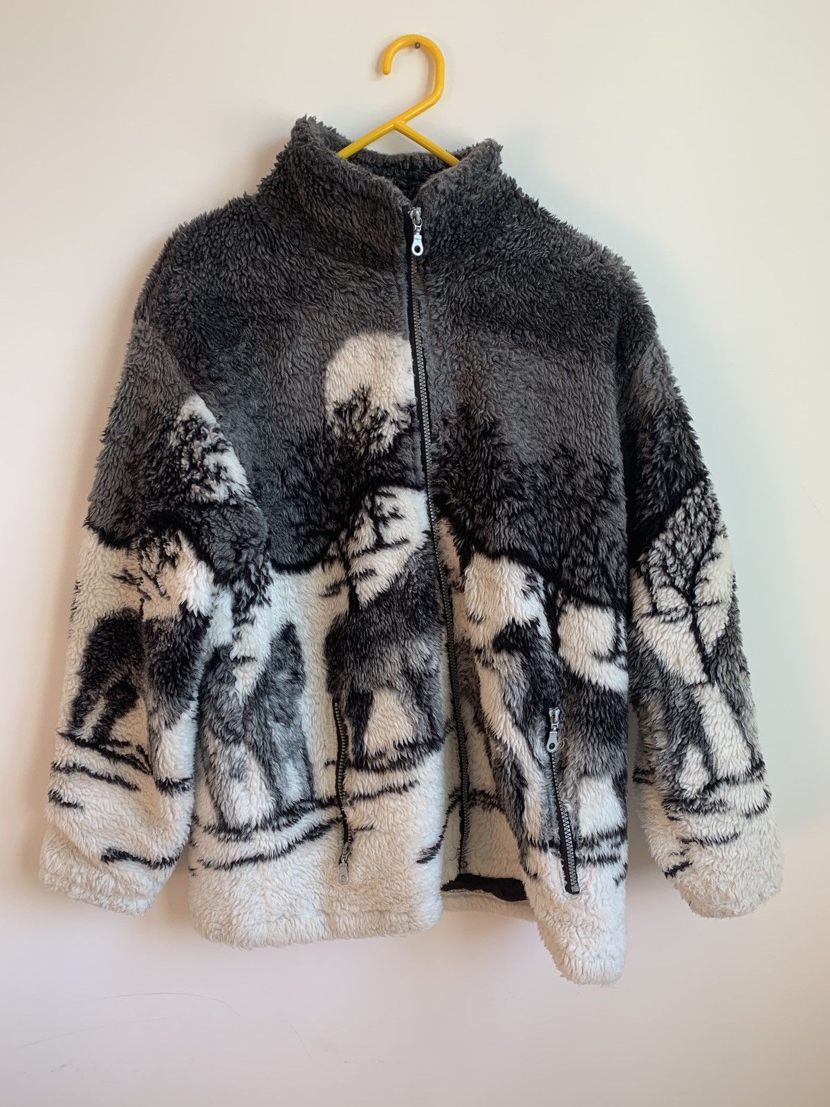 Vintage Vintage wolf heavy fleece Size US M / EU 48-50 / 2 - 1 Thumbnail