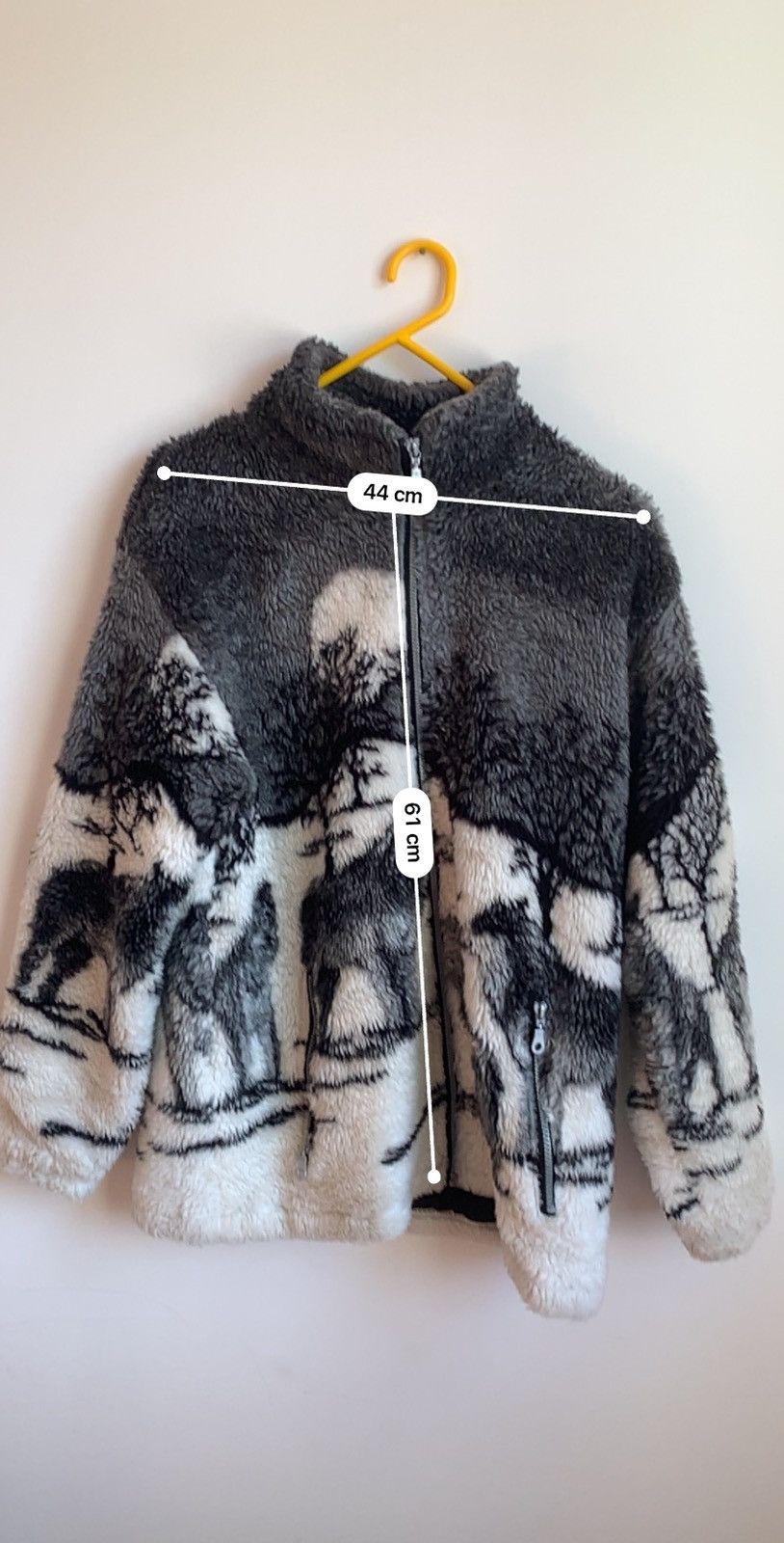 Vintage Vintage wolf heavy fleece Size US M / EU 48-50 / 2 - 3 Thumbnail