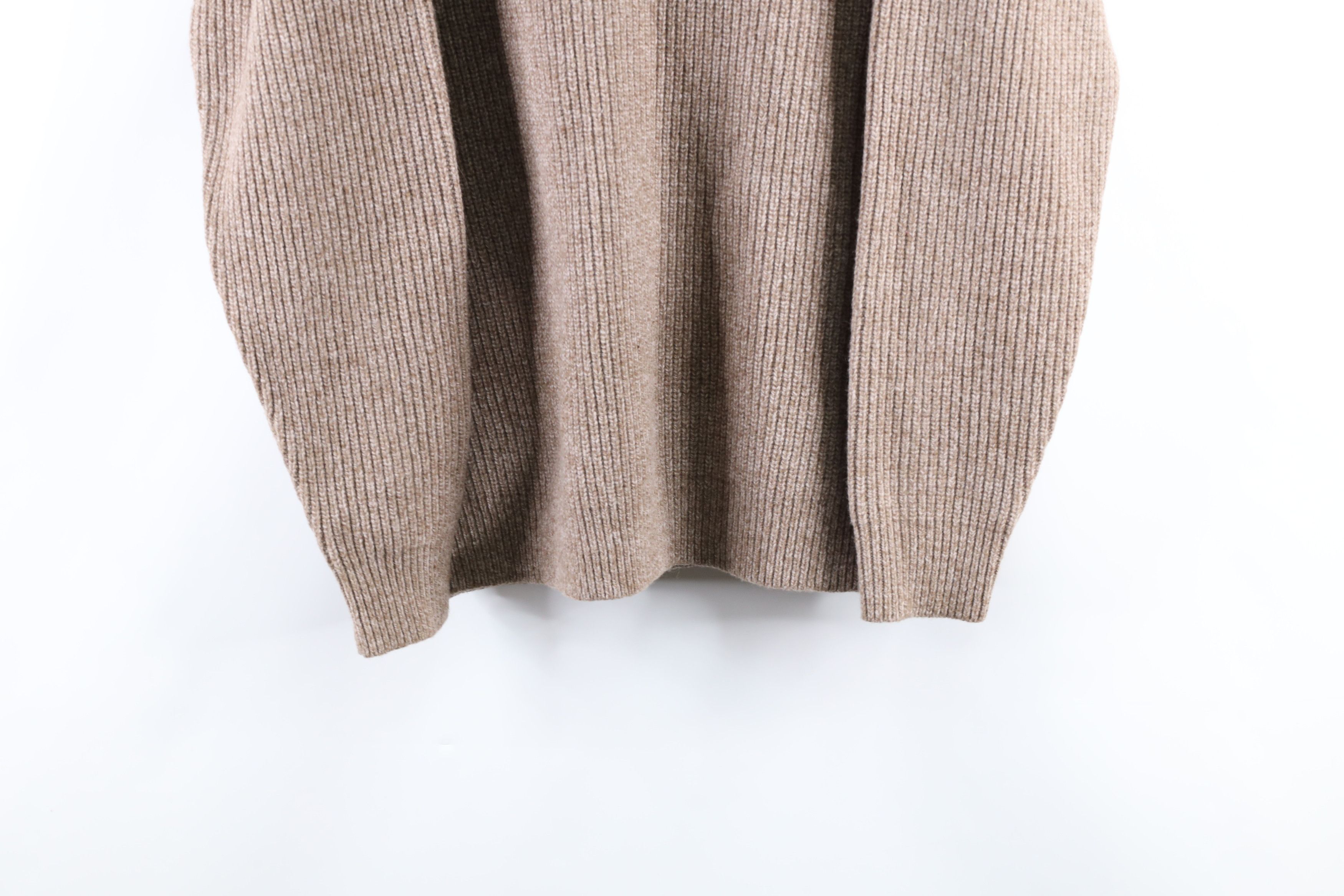 L.L. Bean Vintage LL Bean Merino Lambswool Knit Half Zip Sweater Size US L / EU 52-54 / 3 - 7 Thumbnail