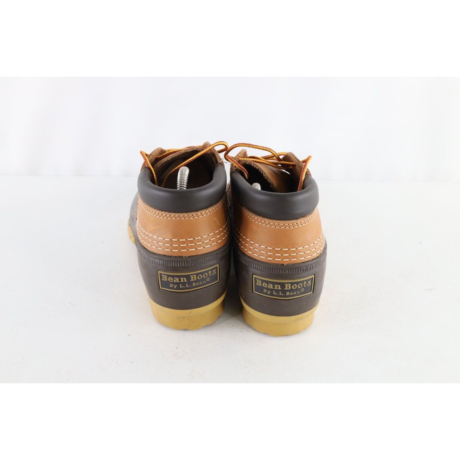 L.L. Bean × Vintage Vintage 90s LL Bean Mens 9 M Waterproof Rubber Leather Bean Size US 9 / EU 42 - 4 Thumbnail