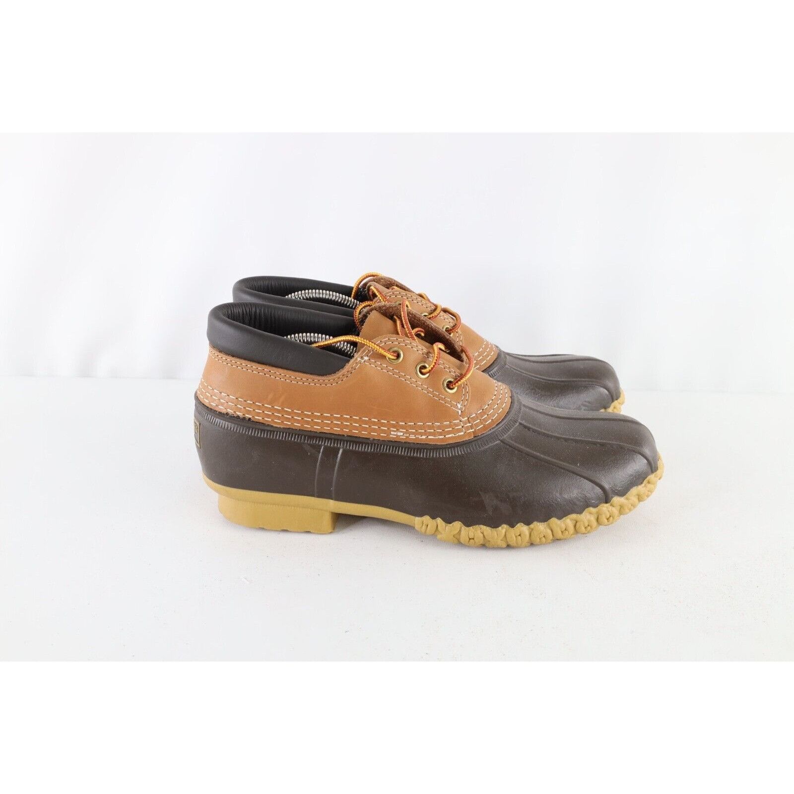 L.L. Bean × Vintage Vintage 90s LL Bean Mens 9 M Waterproof Rubber Leather Bean Size US 9 / EU 42 - 3 Thumbnail