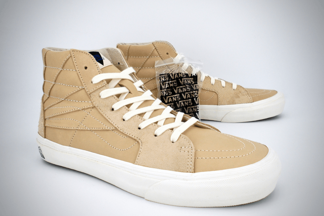 Vachetta hotsell tan vans