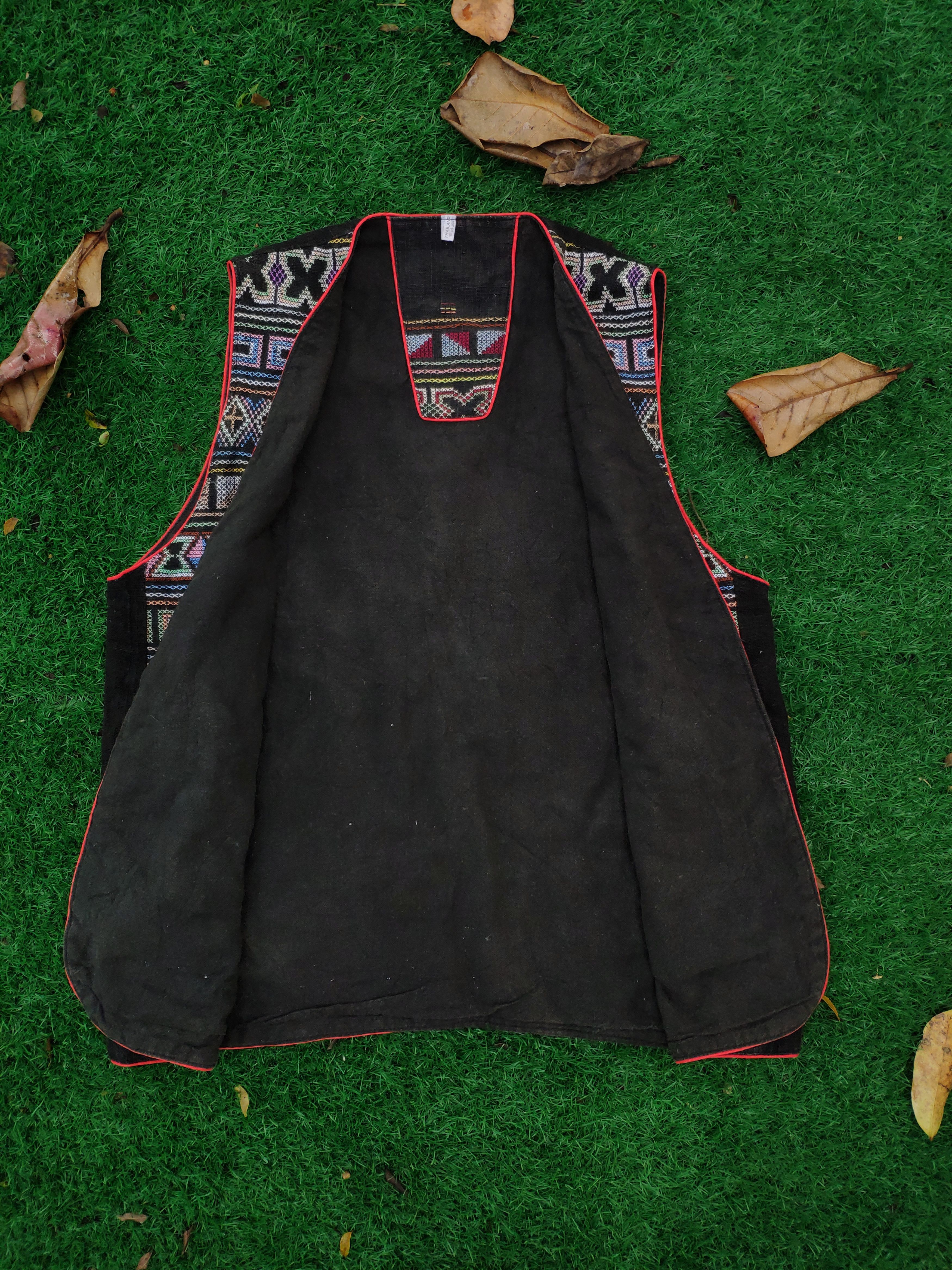 Vintage Steal 💥 Vintage Cardigan Vest Navajo Style Size US M / EU 48-50 / 2 - 2 Thumbnail