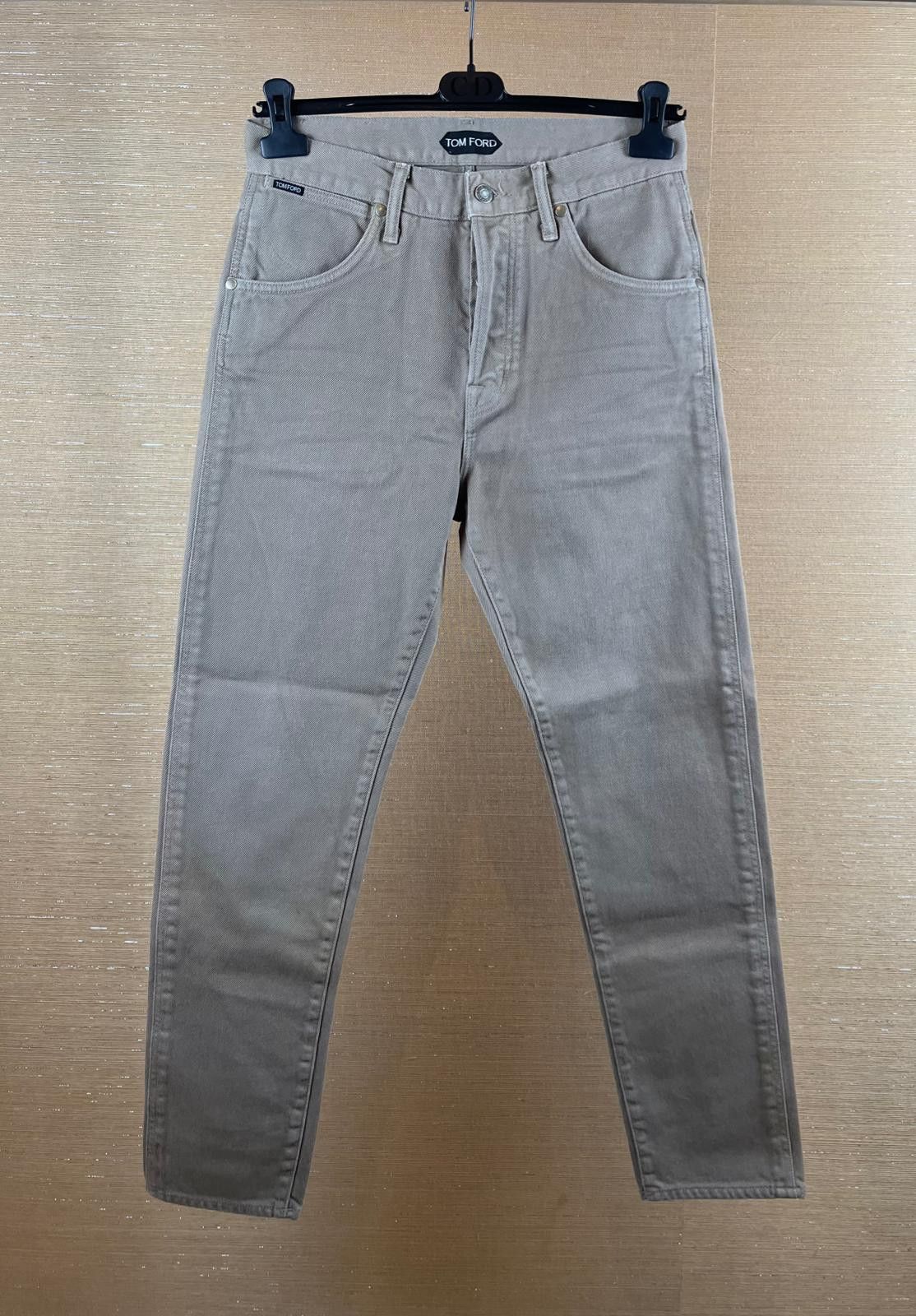 Tom Ford Tapered Fit Denim in Grey Size US 30 / EU 46 - 1 Thumbnail