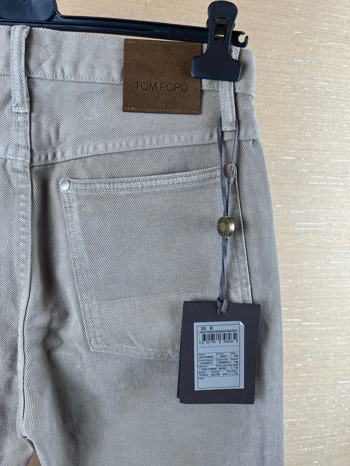 Tom Ford Tapered Fit Denim in Grey Size US 30 / EU 46 - 5 Thumbnail