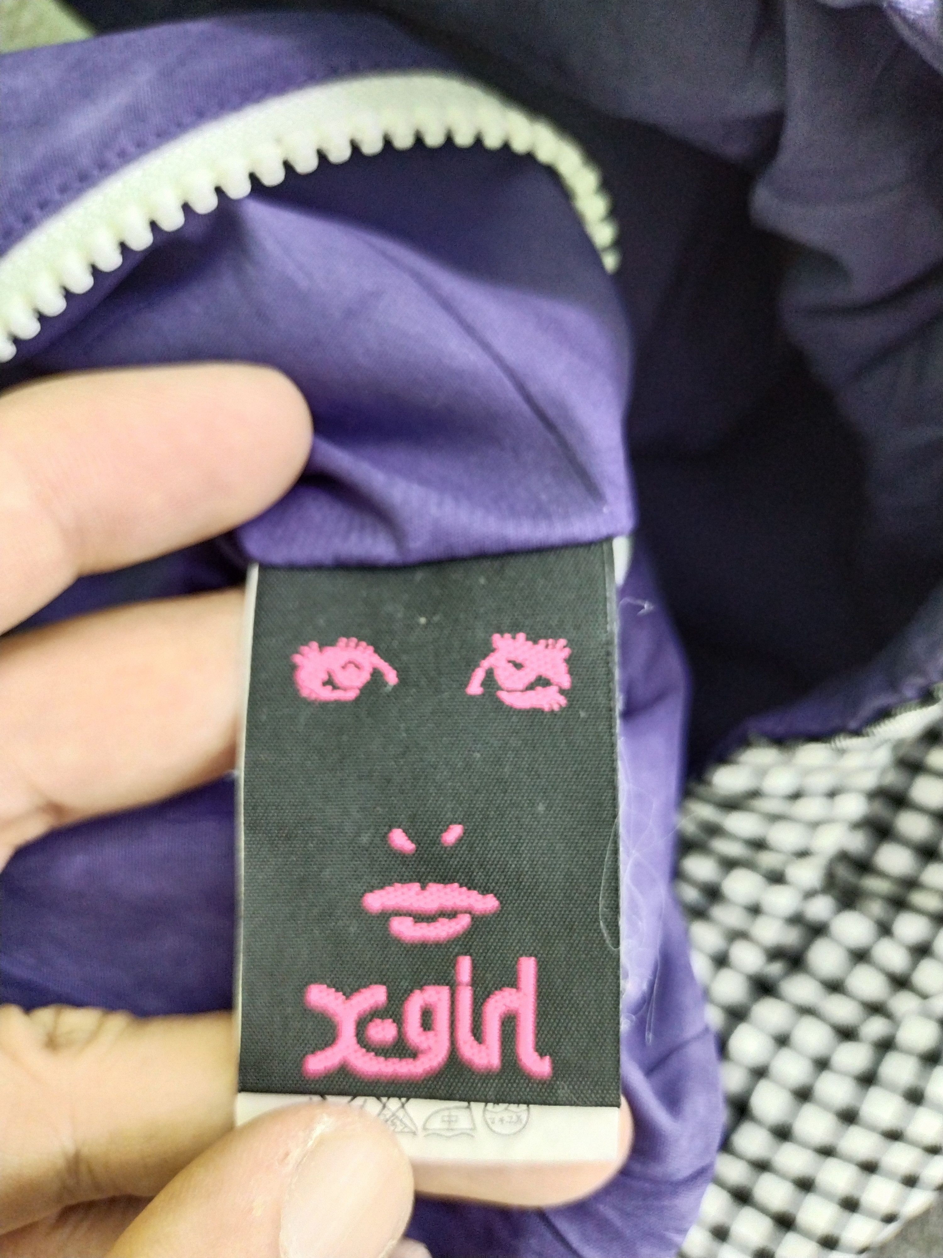 Japanese Brand Vintage X-GIRL Brand Reversible Hoodie Jacket Size US S / EU 44-46 / 1 - 14 Thumbnail