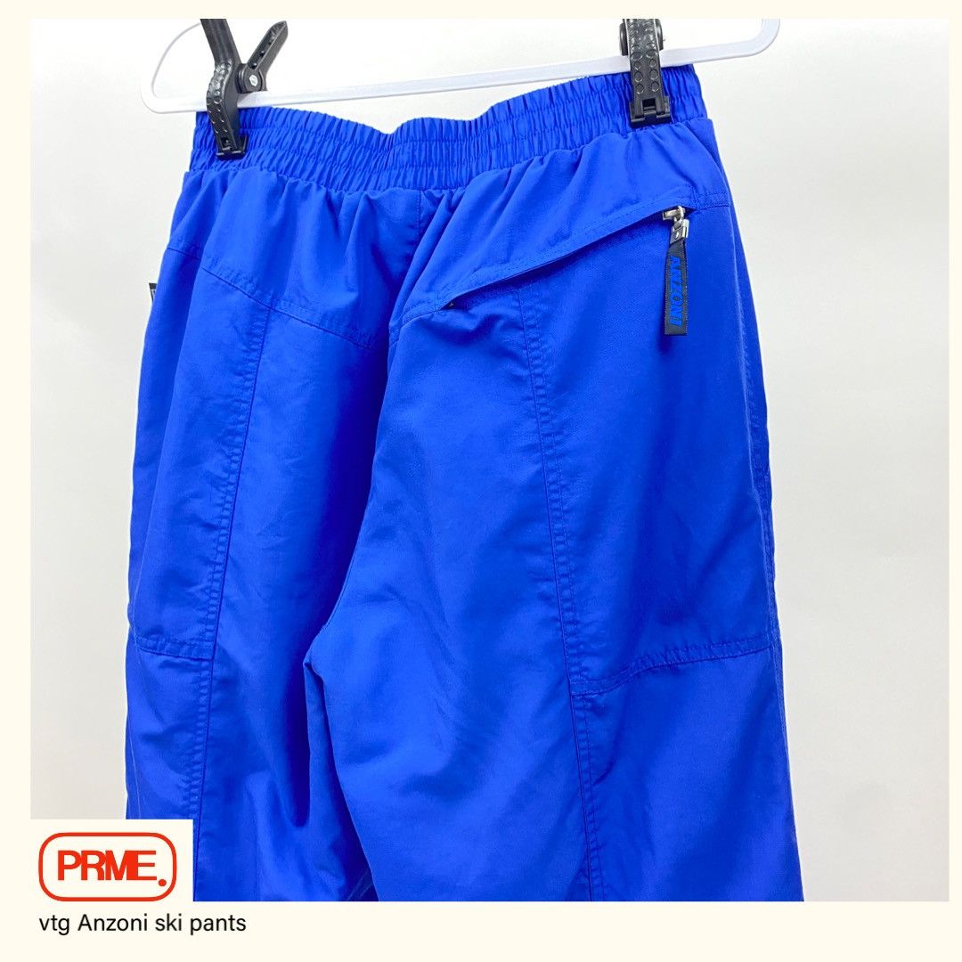 Vintage vintage Y2K ANZONI Baggy Ski Cargo Nylon Skiing pants Size US 30 / EU 46 - 19 Thumbnail
