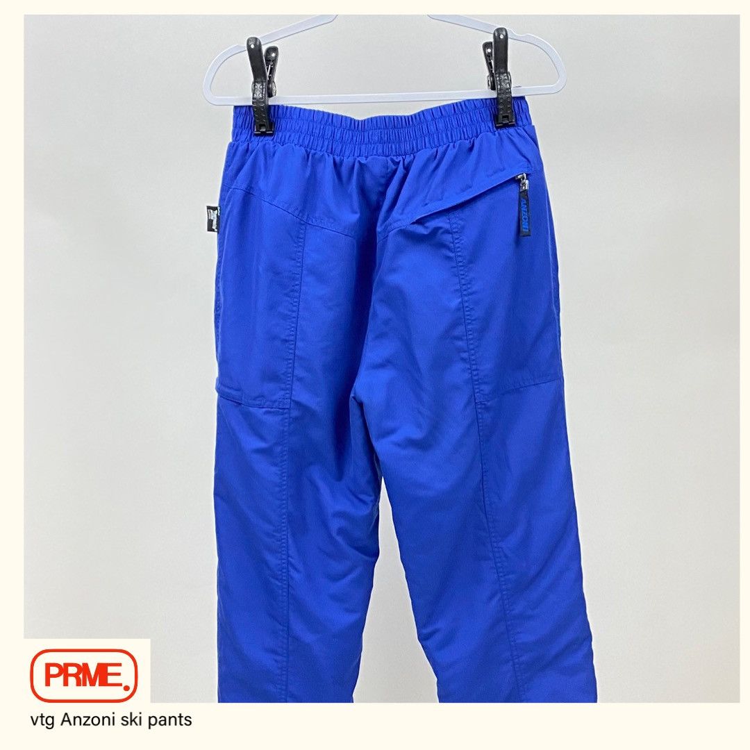 Vintage vintage Y2K ANZONI Baggy Ski Cargo Nylon Skiing pants Size US 30 / EU 46 - 11 Thumbnail