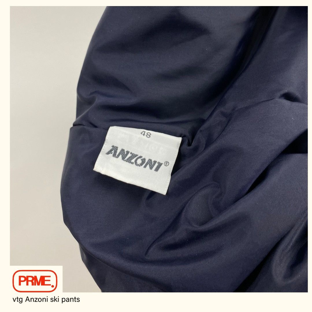 Vintage vintage Y2K ANZONI Baggy Ski Cargo Nylon Skiing pants Size US 30 / EU 46 - 20 Thumbnail