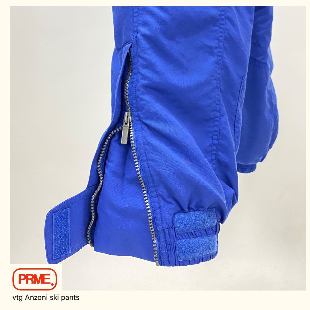 Vintage vintage Y2K ANZONI Baggy Ski Cargo Nylon Skiing pants Size US 30 / EU 46 - 17 Thumbnail