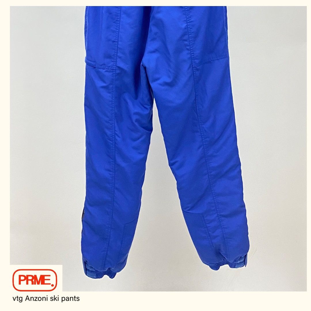 Vintage vintage Y2K ANZONI Baggy Ski Cargo Nylon Skiing pants Size US 30 / EU 46 - 12 Thumbnail