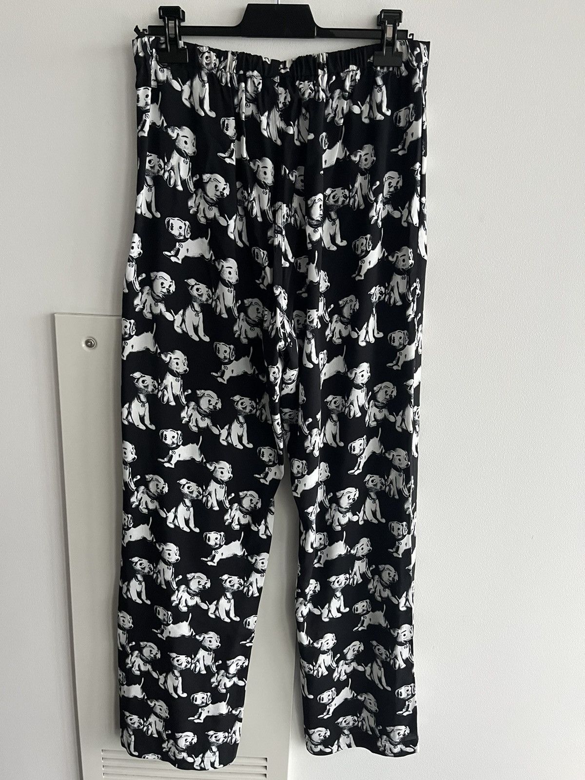 Celine × Hedi Slimane Rare Brand New Super Runway Hedi Slimane Dog Print Pant Size US 32 / EU 48 - 18 Thumbnail