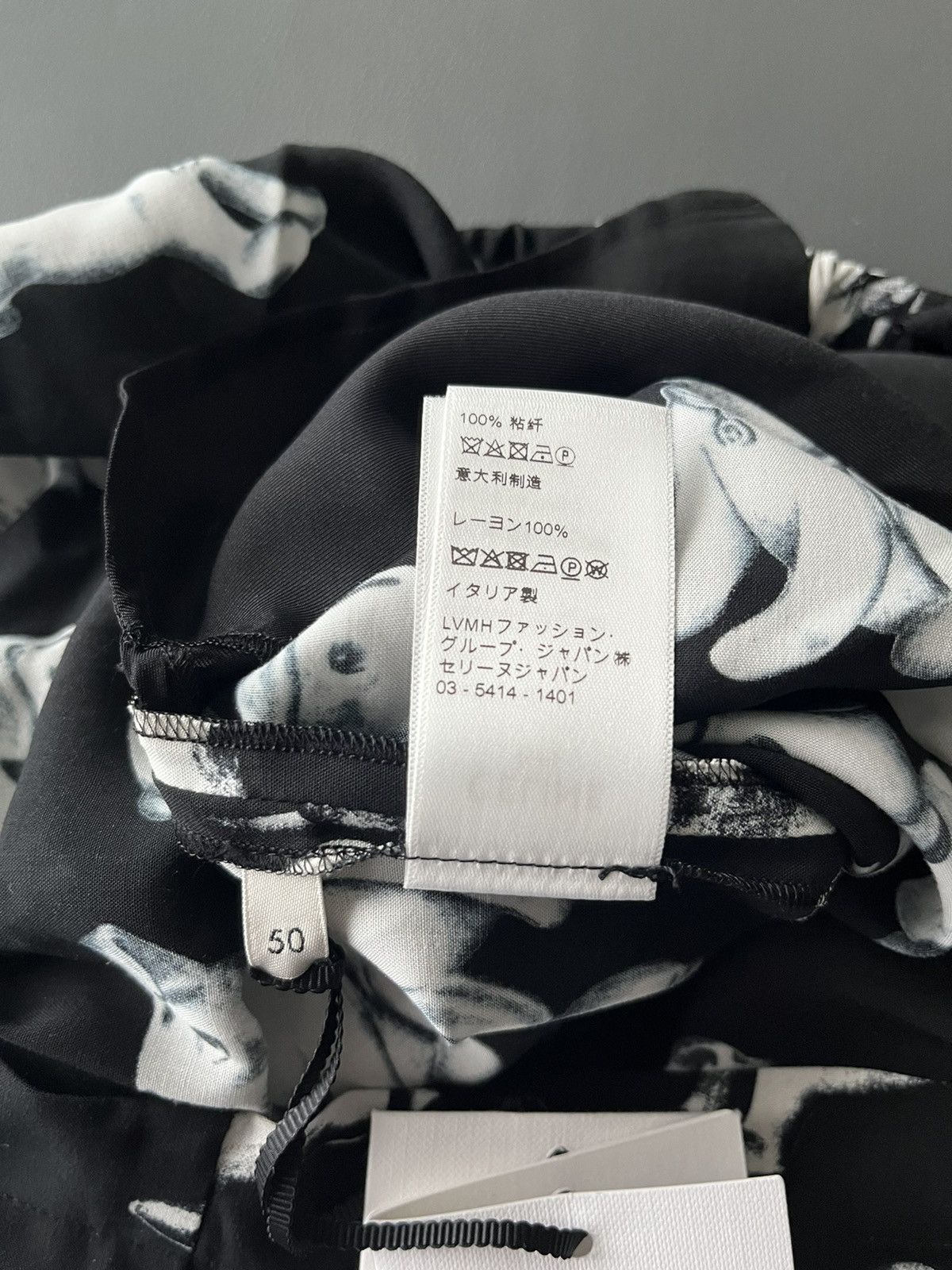 Celine × Hedi Slimane Rare Brand New Super Runway Hedi Slimane Dog Print Pant Size US 32 / EU 48 - 9 Thumbnail