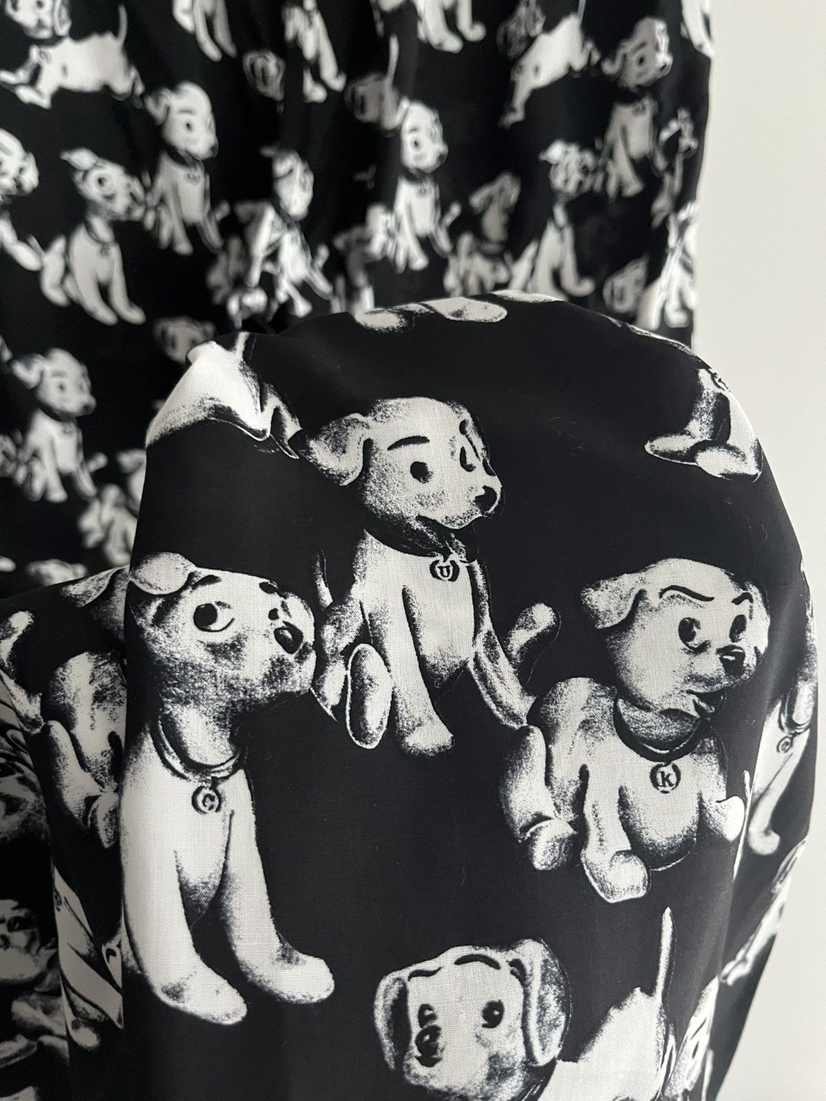 Celine × Hedi Slimane Rare Brand New Super Runway Hedi Slimane Dog Print Pant Size US 30 / EU 46 - 1 Thumbnail