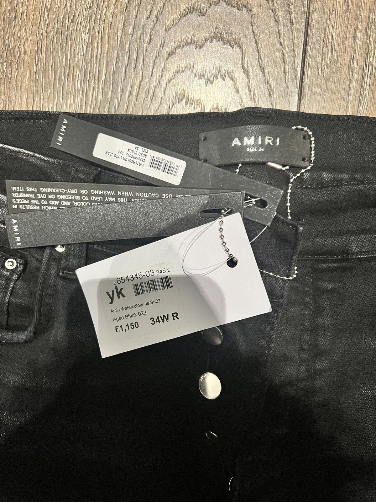 Amiri Amiri Watercolour Denim Size US 34 / EU 50 - 7 Thumbnail