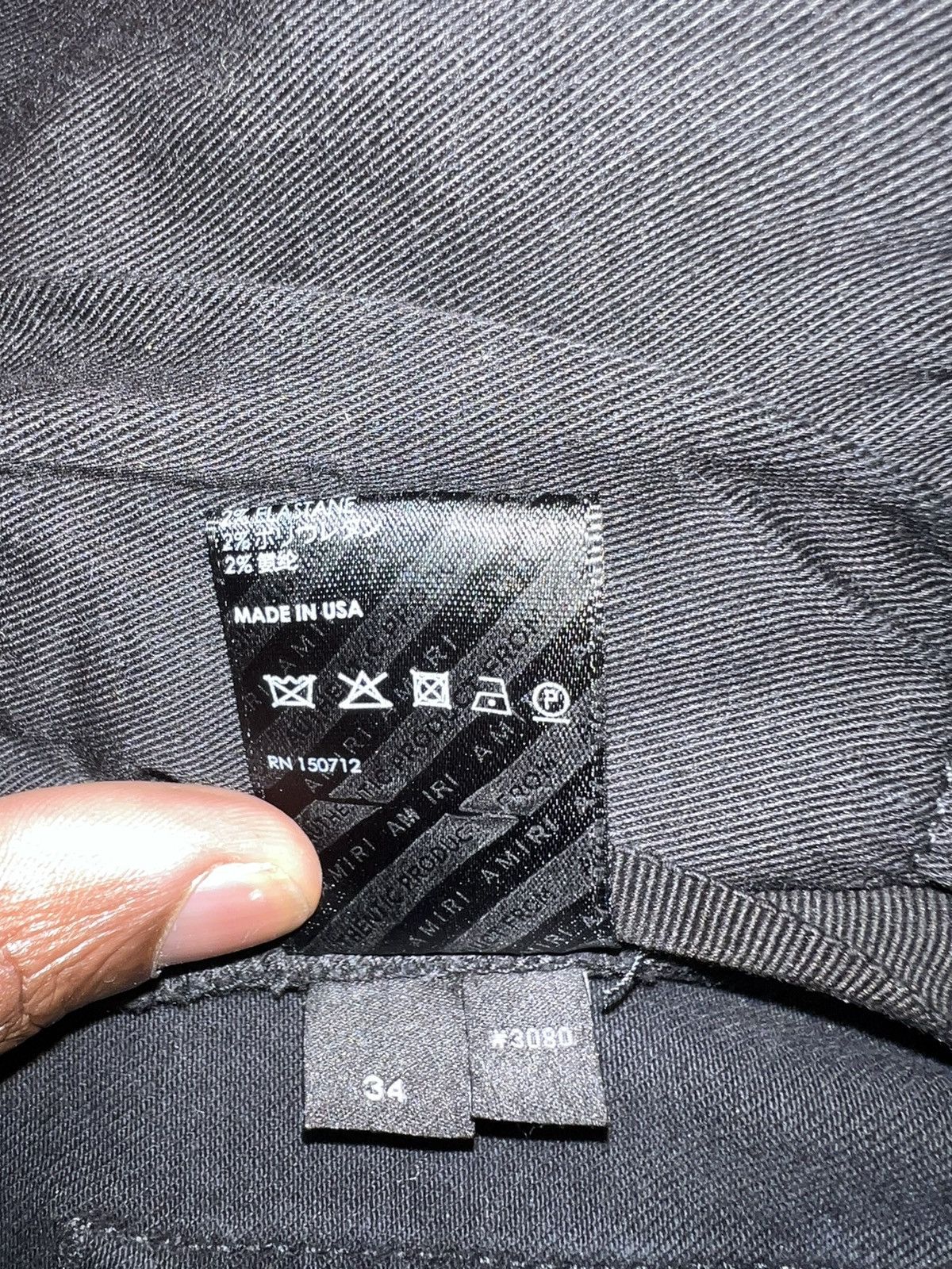 Amiri Amiri Watercolour Denim Size US 34 / EU 50 - 6 Thumbnail