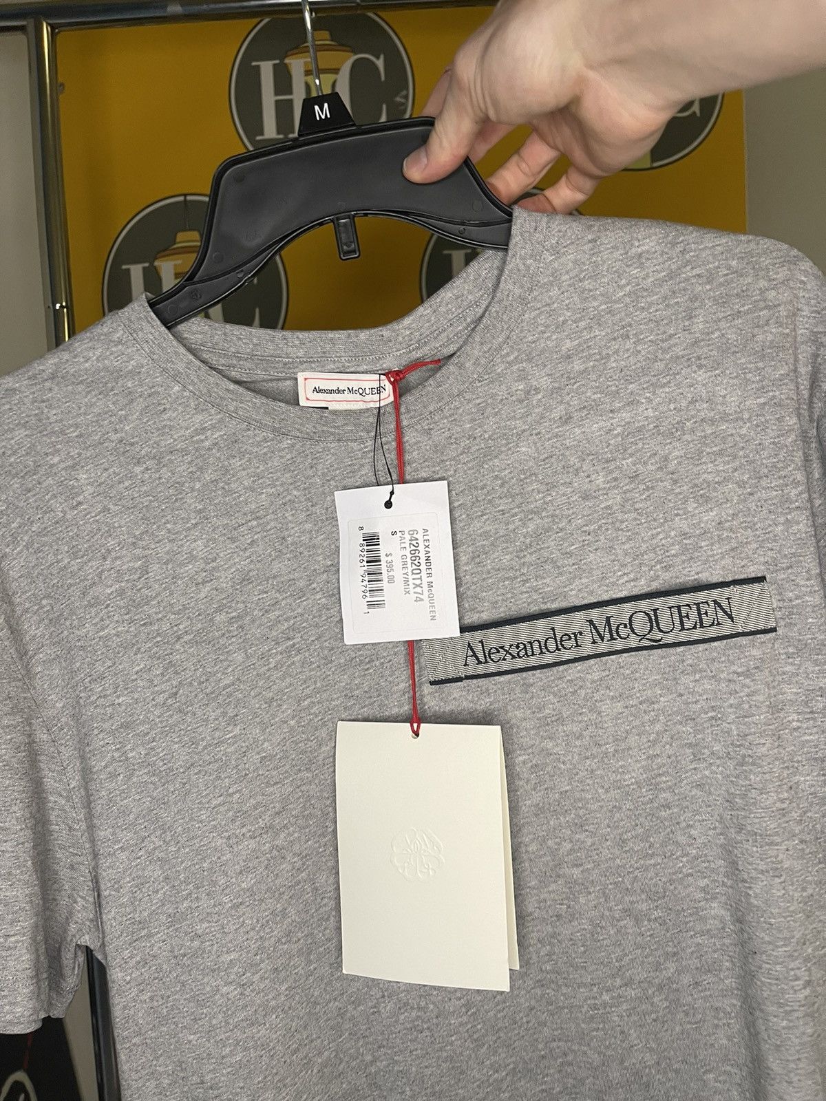 Alexander McQueen Alexander McQueen T-Shirt Grey Size US S / EU 44-46 / 1 - 3 Thumbnail