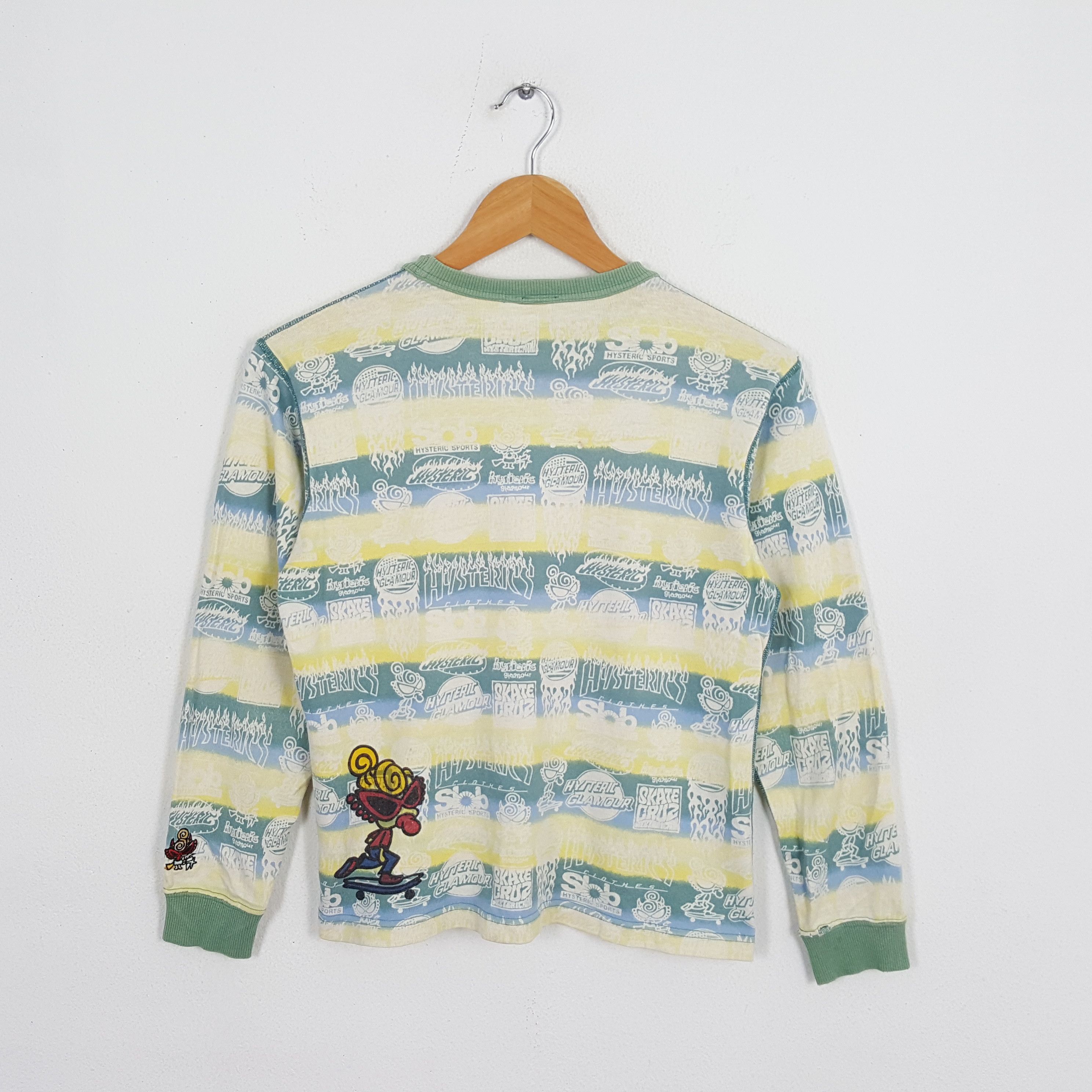 Hysteric Glamour × Japanese Brand × Vintage Vintage HYSTERIC GLAMOUR Japanese Brand Over Print T-Shirt Size S / US 4 / IT 40 - 3 Thumbnail