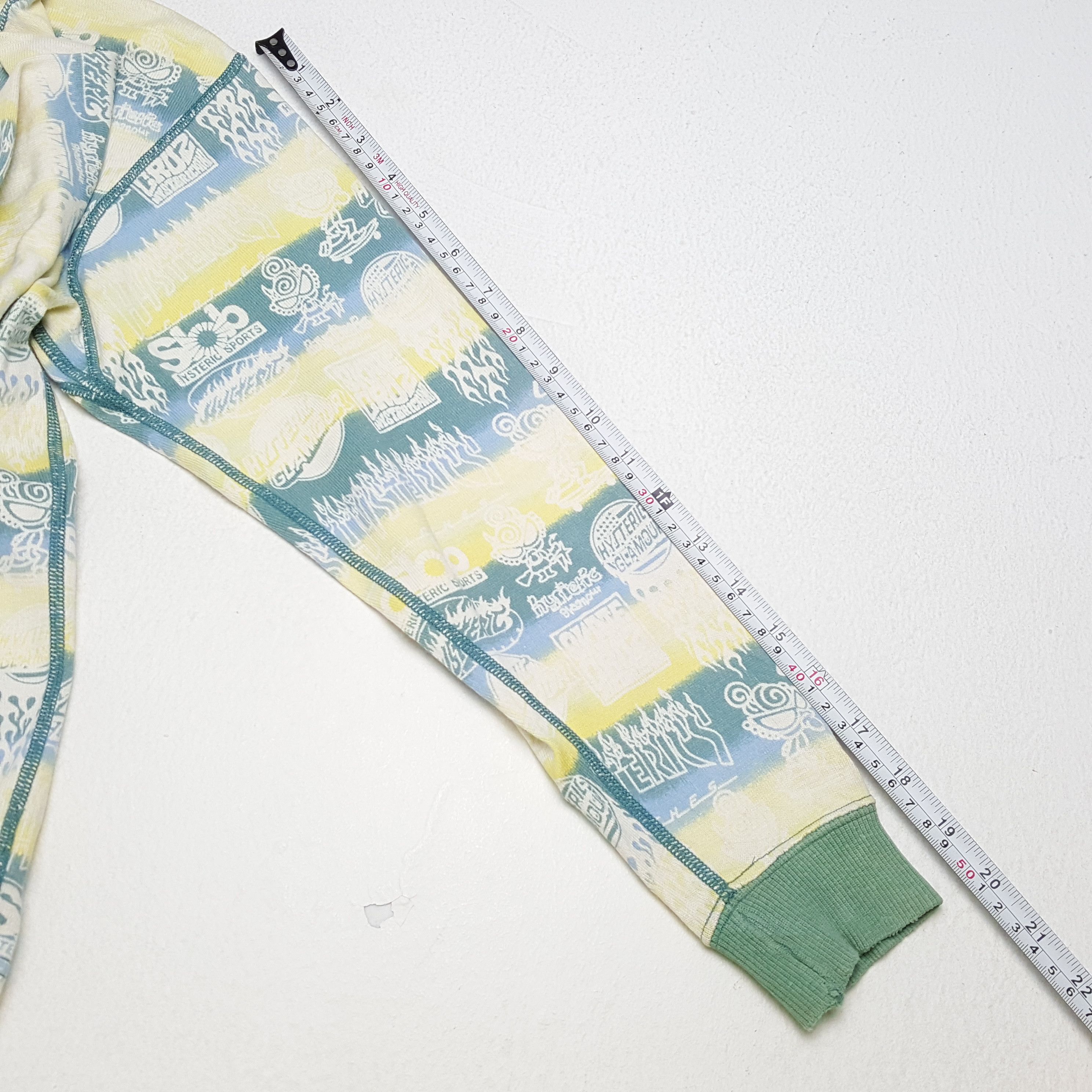 Hysteric Glamour × Japanese Brand × Vintage Vintage HYSTERIC GLAMOUR Japanese Brand Over Print T-Shirt Size S / US 4 / IT 40 - 6 Thumbnail