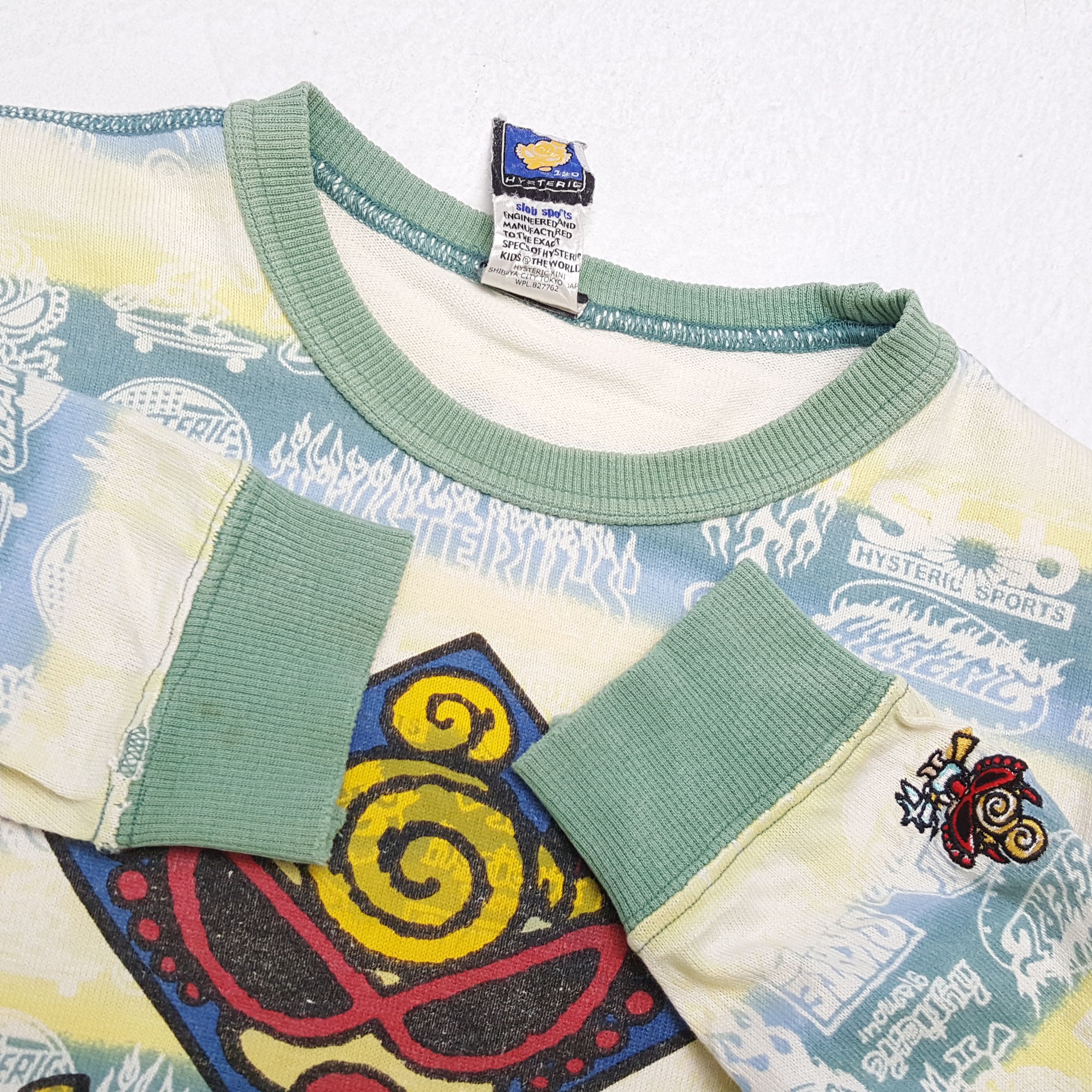 Hysteric Glamour × Japanese Brand × Vintage Vintage HYSTERIC GLAMOUR Japanese Brand Over Print T-Shirt Size S / US 4 / IT 40 - 9 Thumbnail