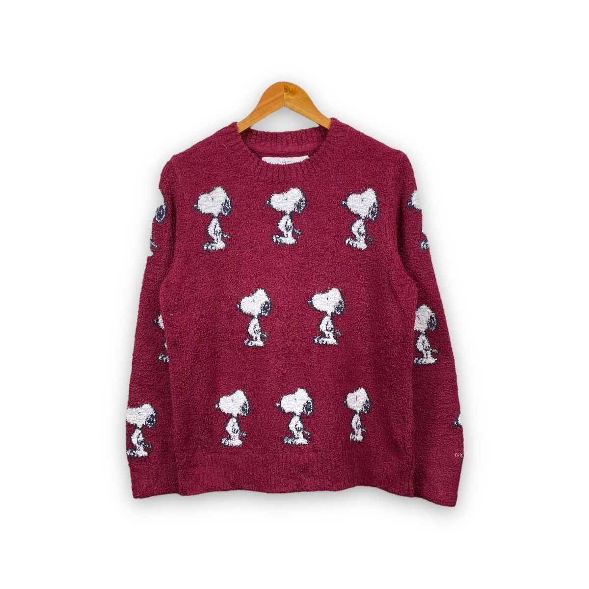 CUTE❤️‍🔥 PEANUTS SNOOPY GELATO PIQUE FLEECE FULLPRINT CREWNECK