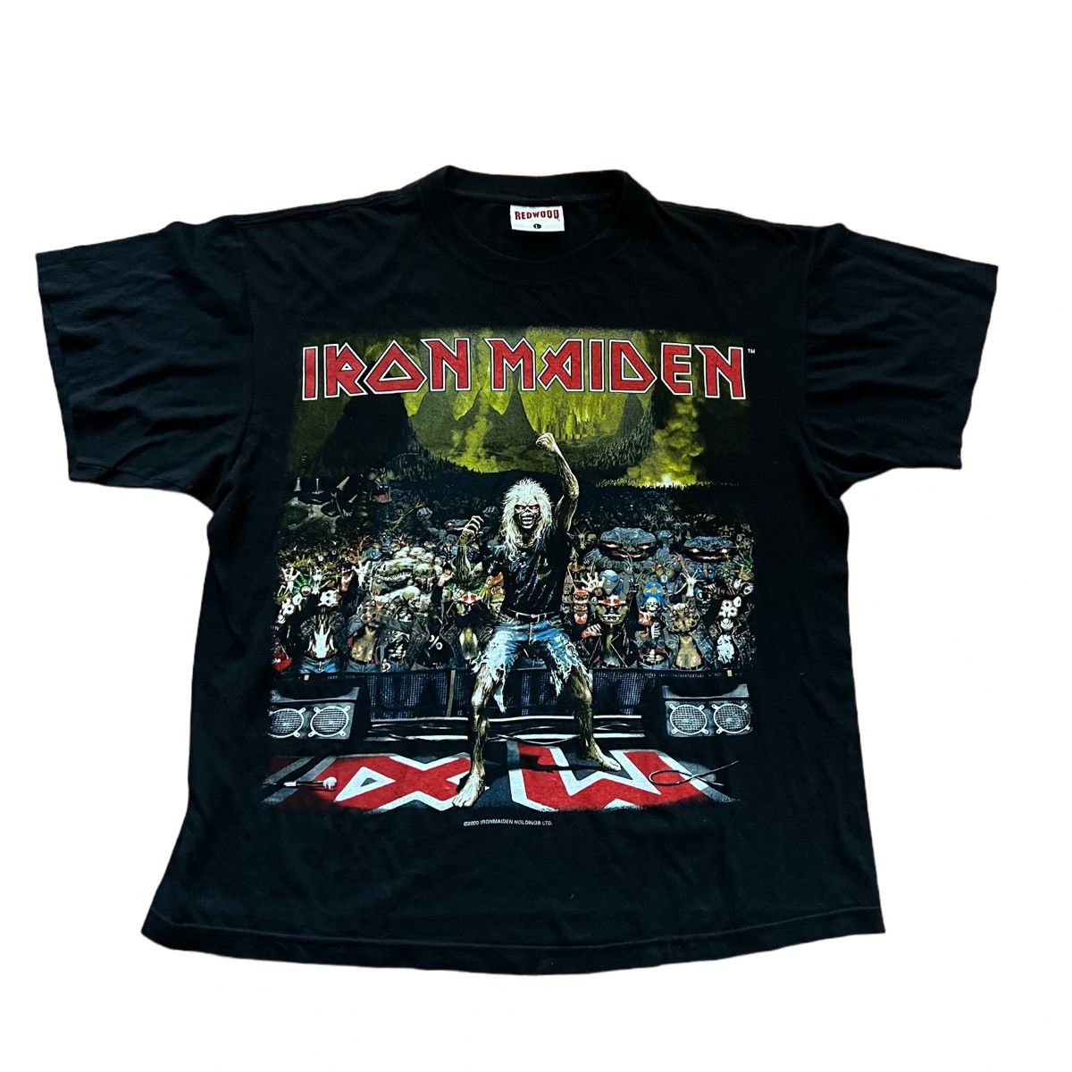 Vintage Vintage 2000 Iron Maiden Metal 2000 Earls Court Tshirt Tee ...