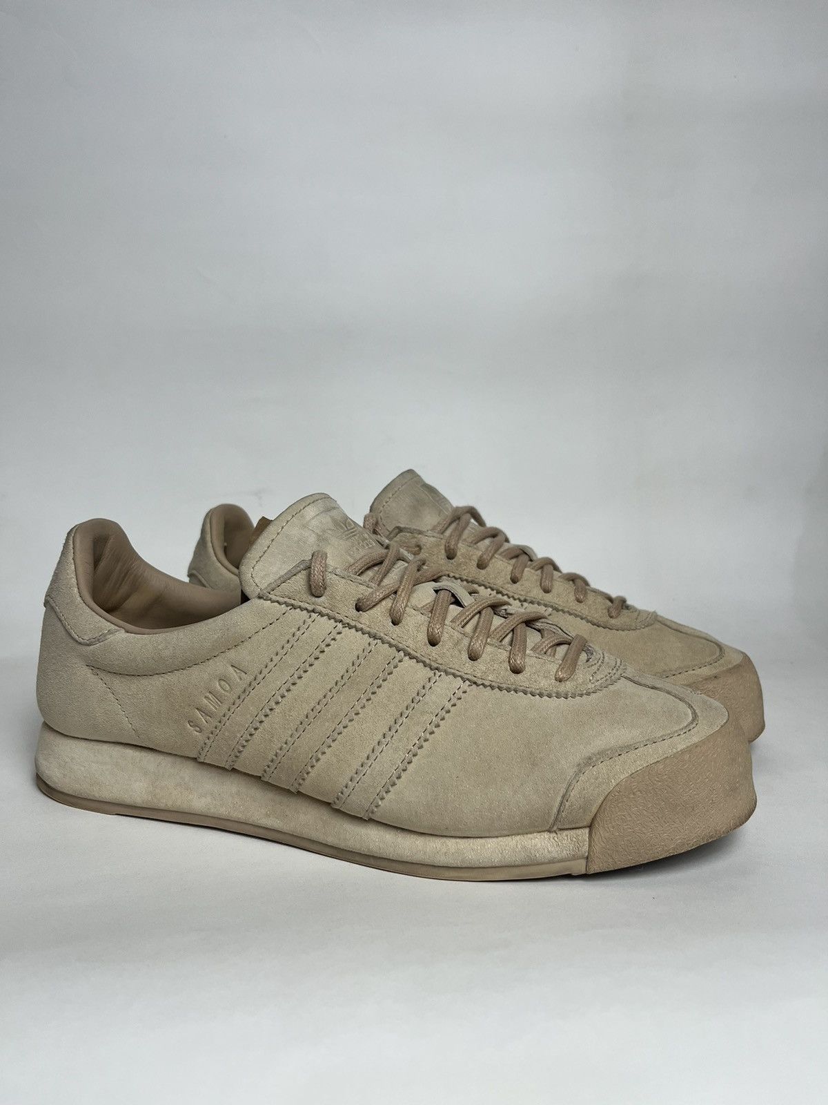 Adidas SAMOA Vintage Pigskin Nude St. Pale Grailed