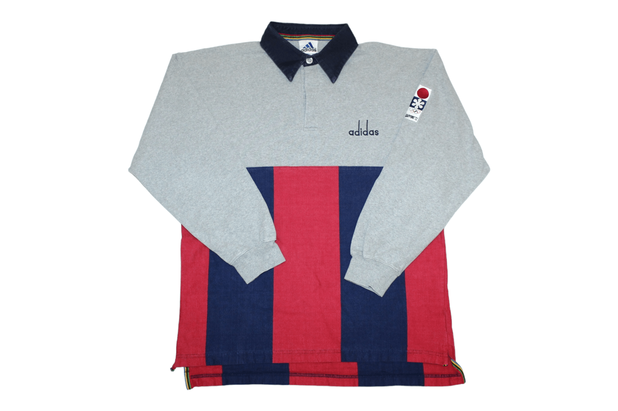 Adidas 💥 Adidas Winter Olympic Games Sapporo '72 Japan Polo Size US L / EU 52-54 / 3 - 1 Thumbnail