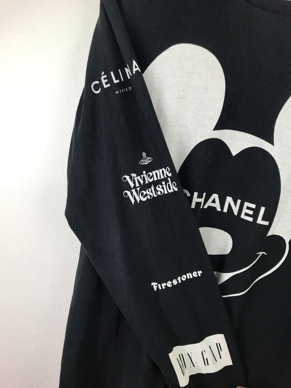 【翌日発送可能】 Mickey Chanel Machine Youth Machine Youth Mouse Sleeve Long トレーナー/スウェット