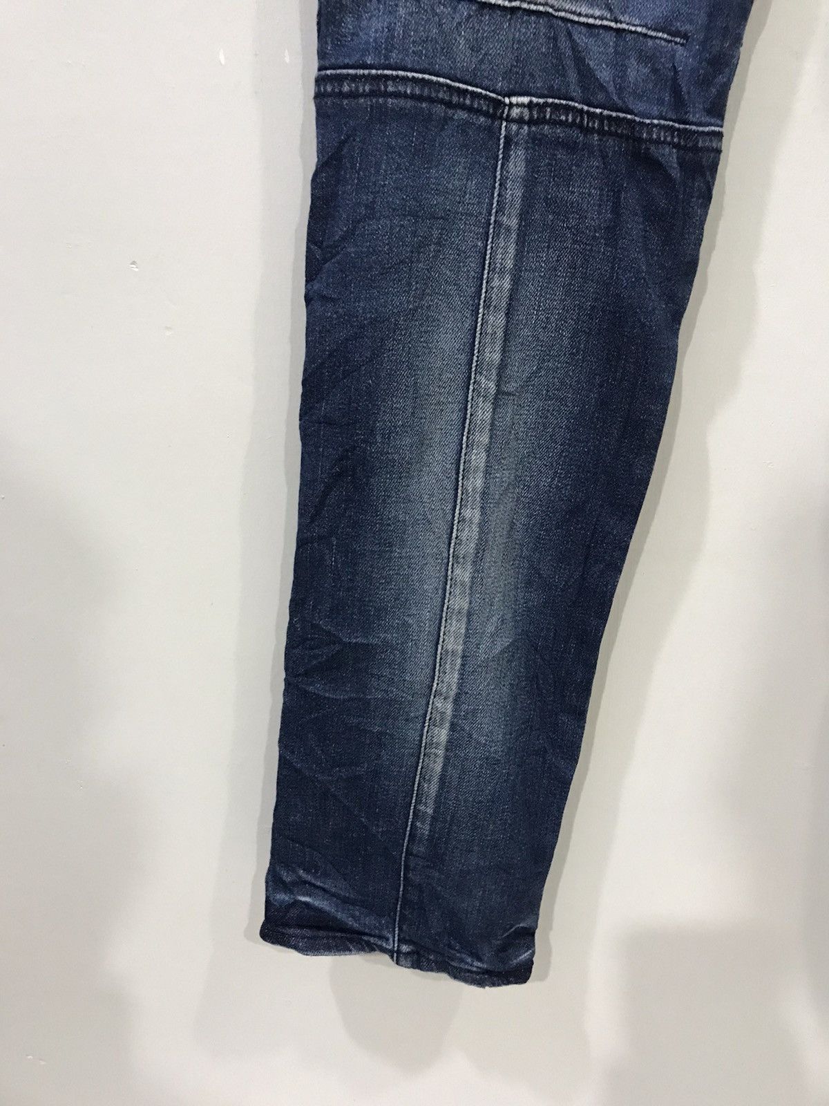 Designer Lyric Japan Skinny Cargo Biker Jeans Balmain Pant Design Size US 30 / EU 46 - 20 Thumbnail