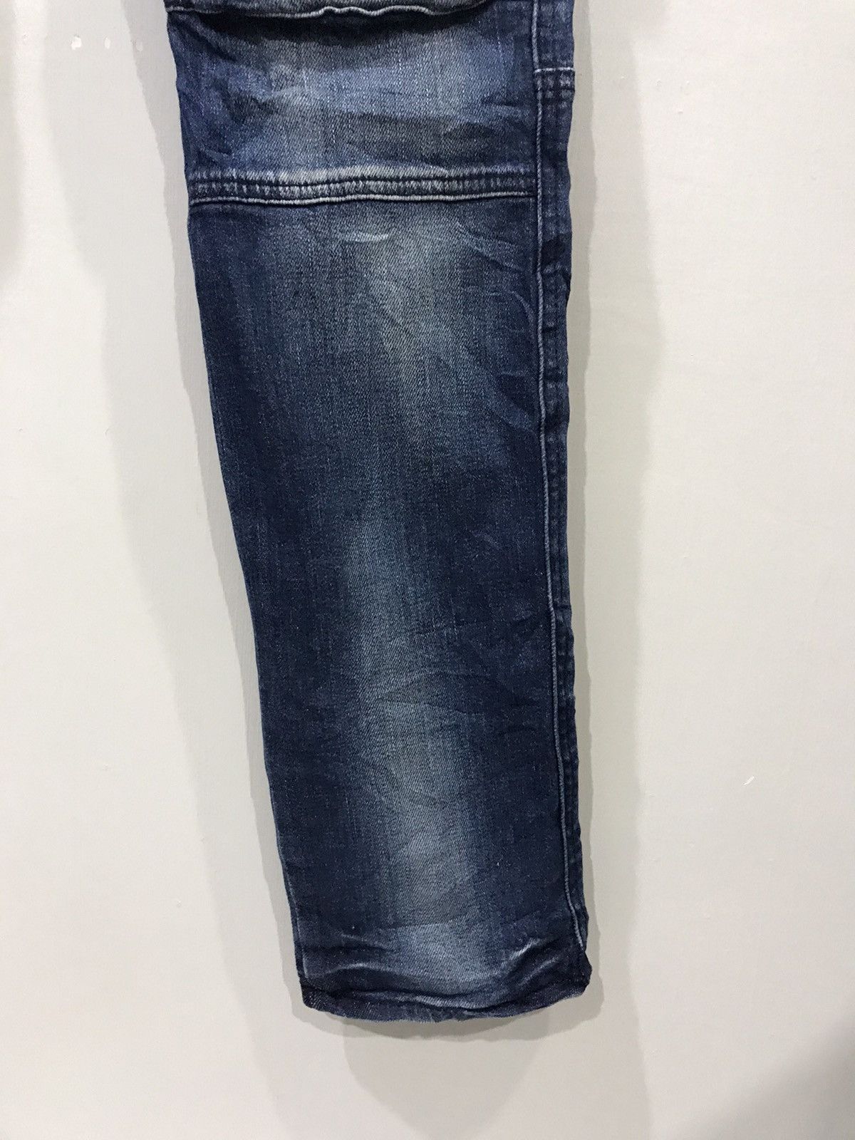 Designer Lyric Japan Skinny Cargo Biker Jeans Balmain Pant Design Size US 30 / EU 46 - 9 Thumbnail