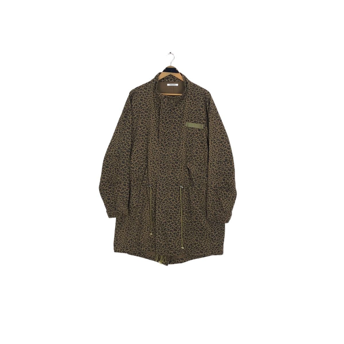 Japanese Brand Vintage Radiate M-65 Fish Tail Parka Cheetah Skin Overcoat Size US L / EU 52-54 / 3 - 2 Thumbnail