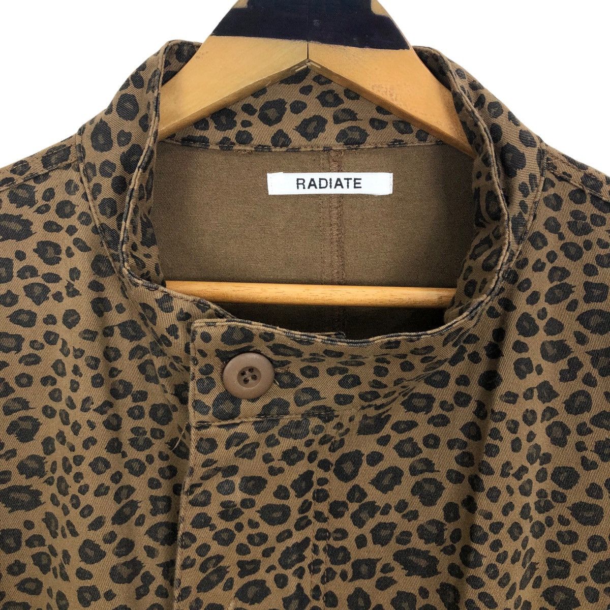Japanese Brand Vintage Radiate M-65 Fish Tail Parka Cheetah Skin Overcoat Size US L / EU 52-54 / 3 - 7 Thumbnail