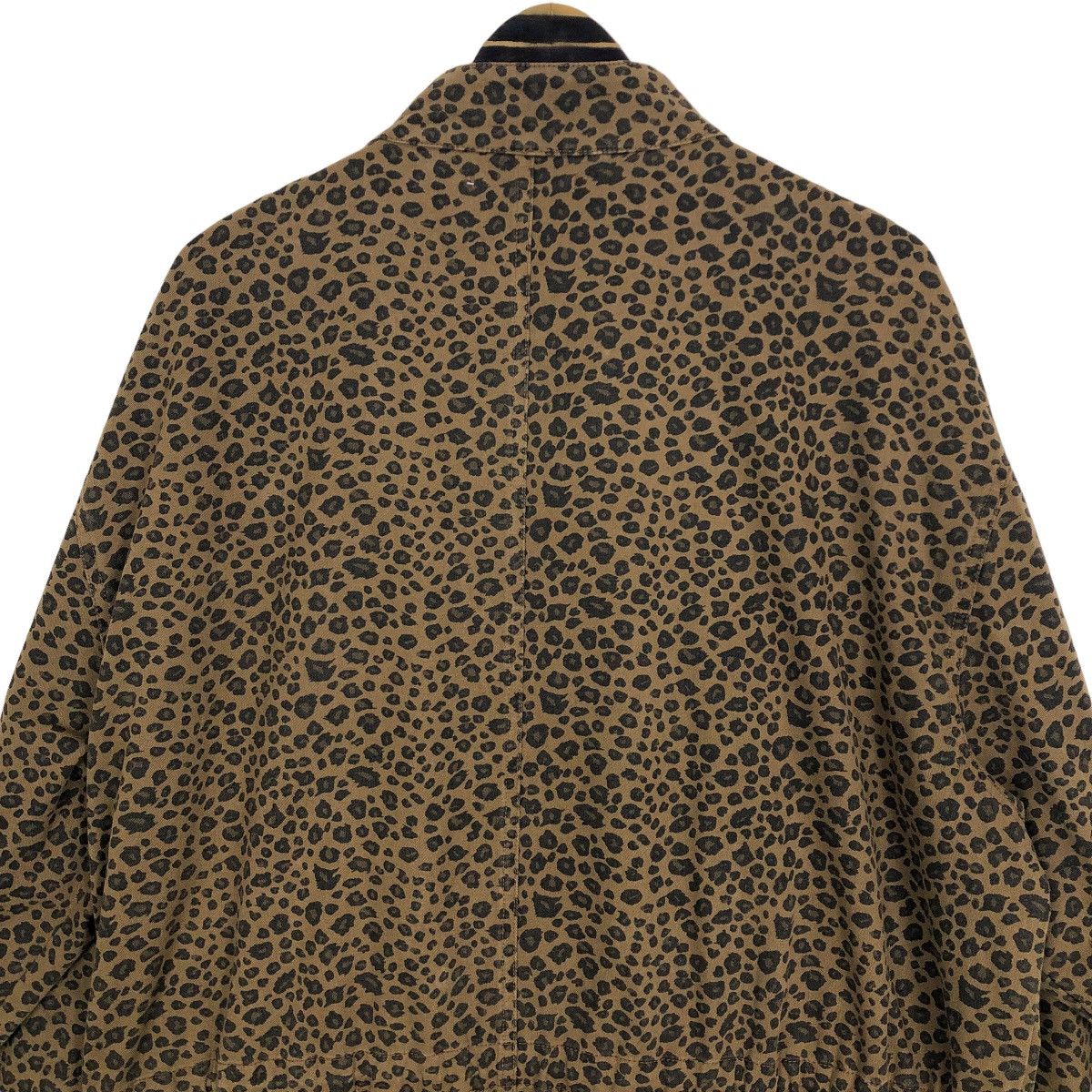 Japanese Brand Vintage Radiate M-65 Fish Tail Parka Cheetah Skin Overcoat Size US L / EU 52-54 / 3 - 11 Thumbnail