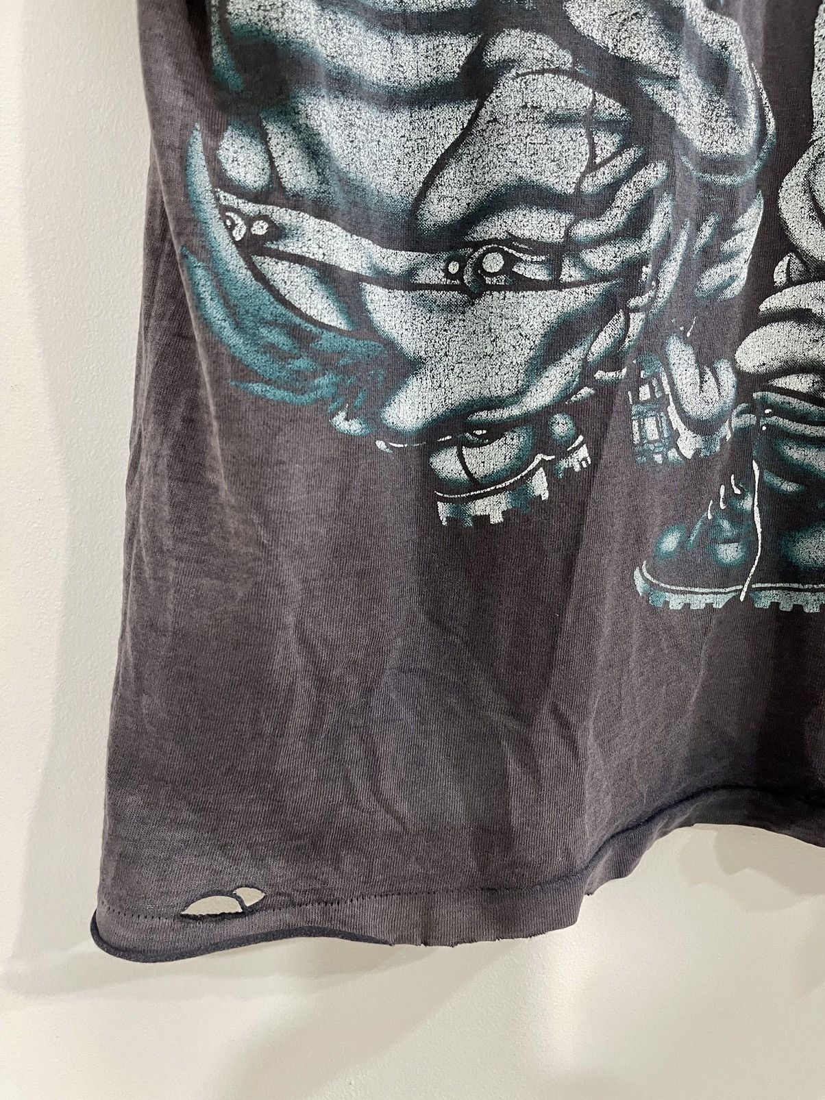 Vintage × Warner Bros VINTAGE 93 DISTRESSED TAZMANIA BUGS BUNNY HIP HOP TSHIRT Size US M / EU 48-50 / 2 - 15 Thumbnail