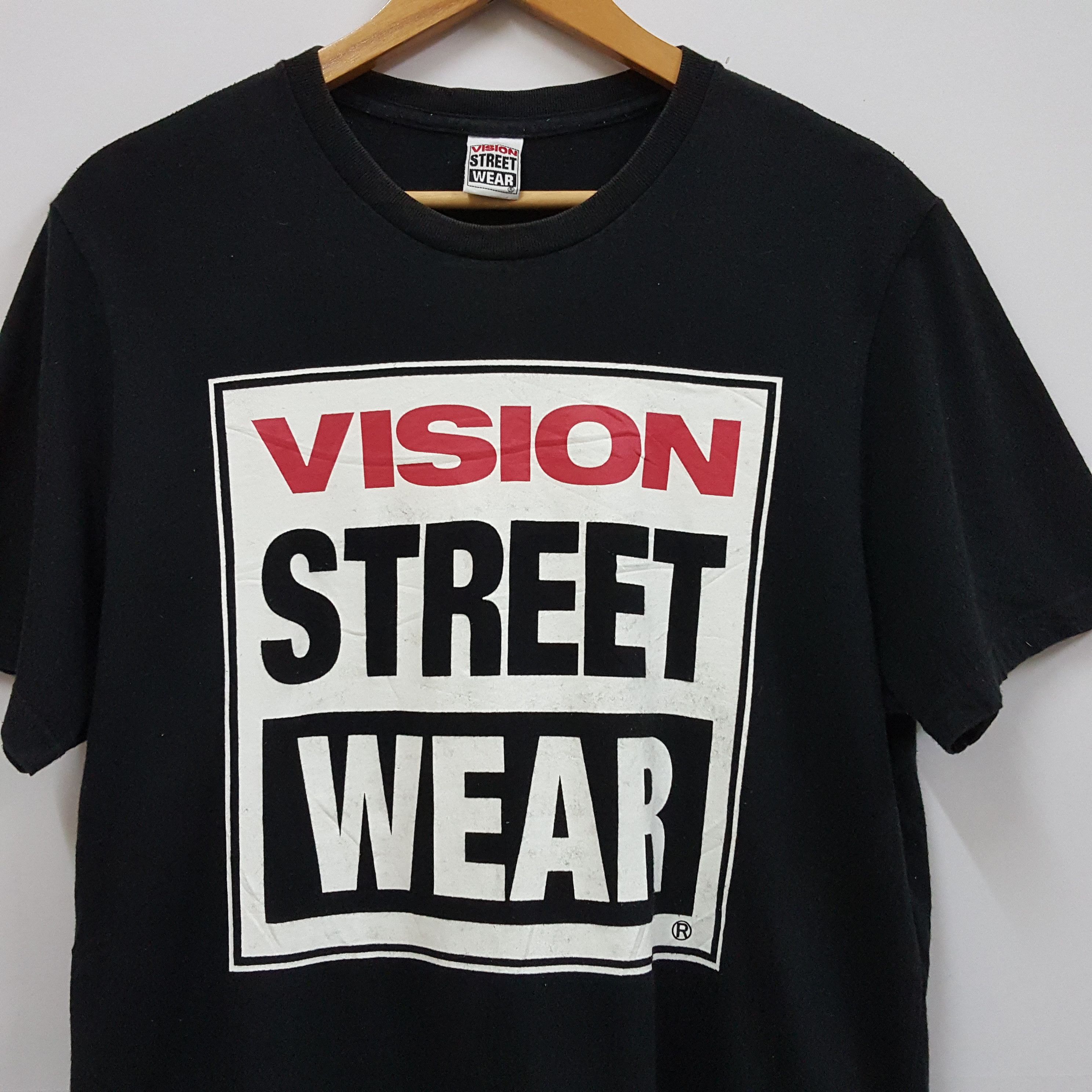 Vintage Visiaon Street Wear Streewear big logo t-shirt cp2