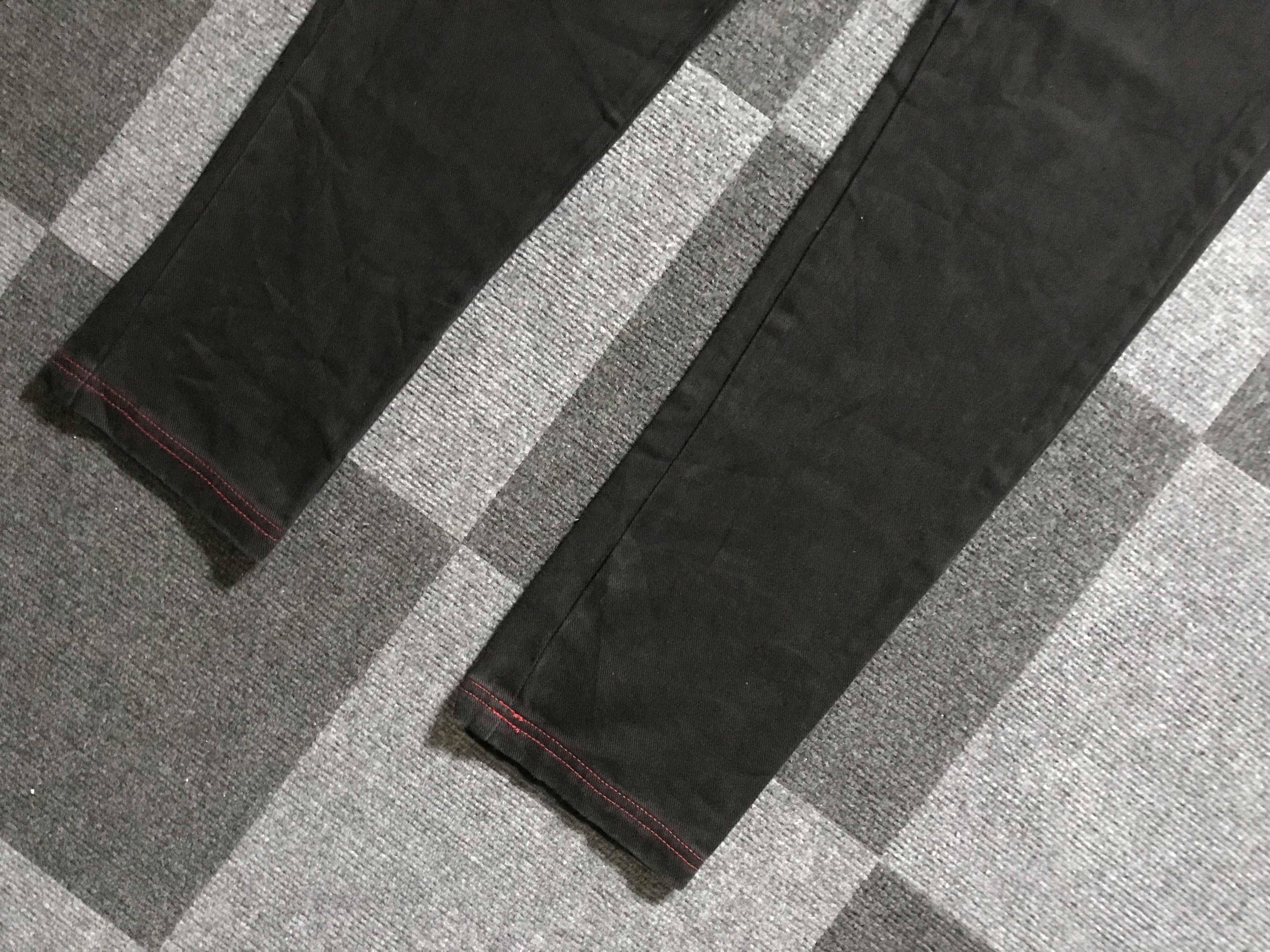 Japanese Brand D99 ALGONQUINS Japan Punk Streetwear Half Cargo Jeans Size US 29 - 6 Thumbnail