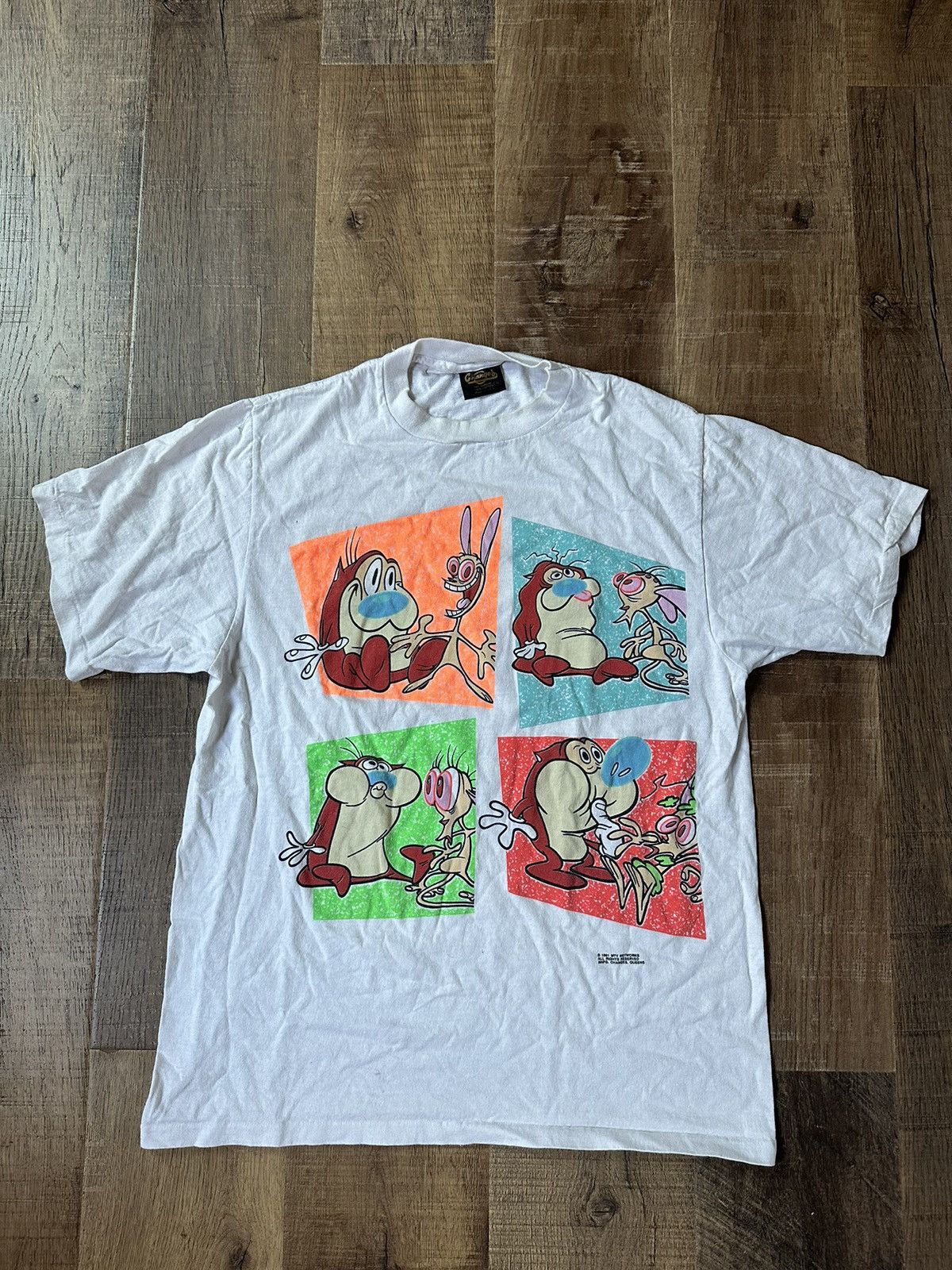 Vintage ren & stimpy tee